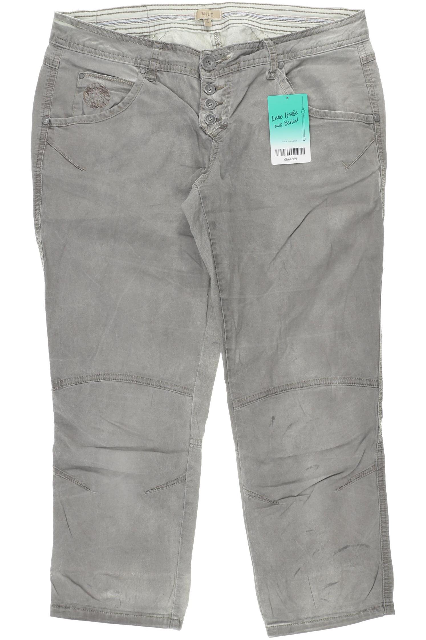 

Nile Damen Stoffhose, grau, Gr. 0