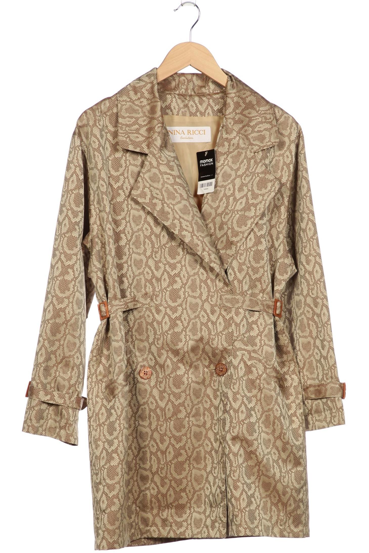 

Nina Ricci Damen Mantel, beige, Gr. 40