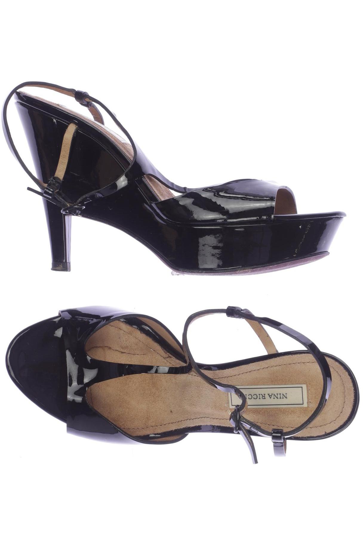 

Nina Ricci Damen Sandale, schwarz, Gr. 38