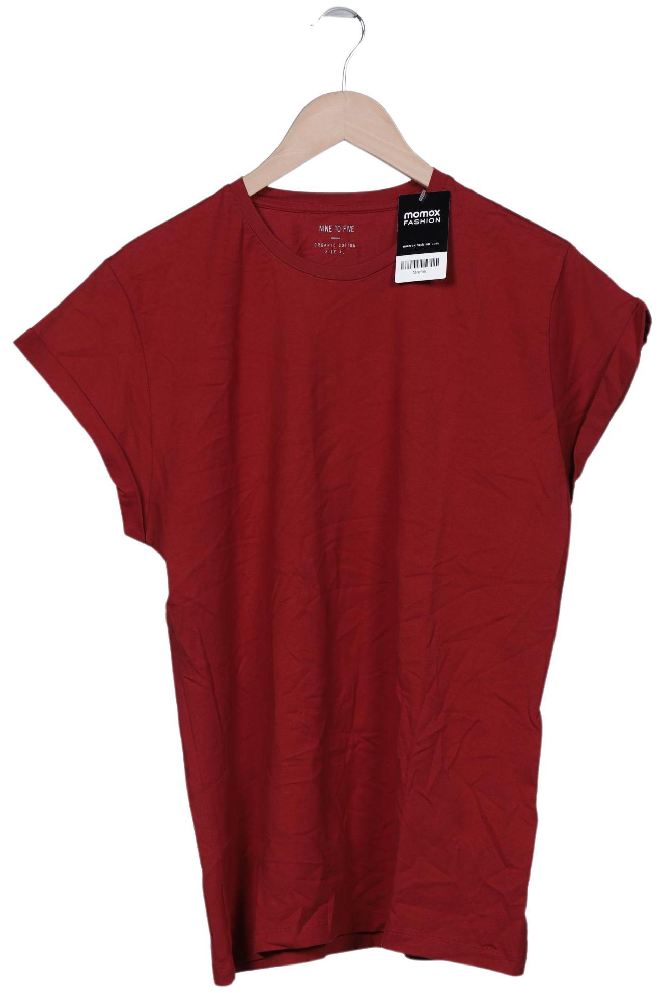 

Nine to five Damen T-Shirt, rot, Gr. 44