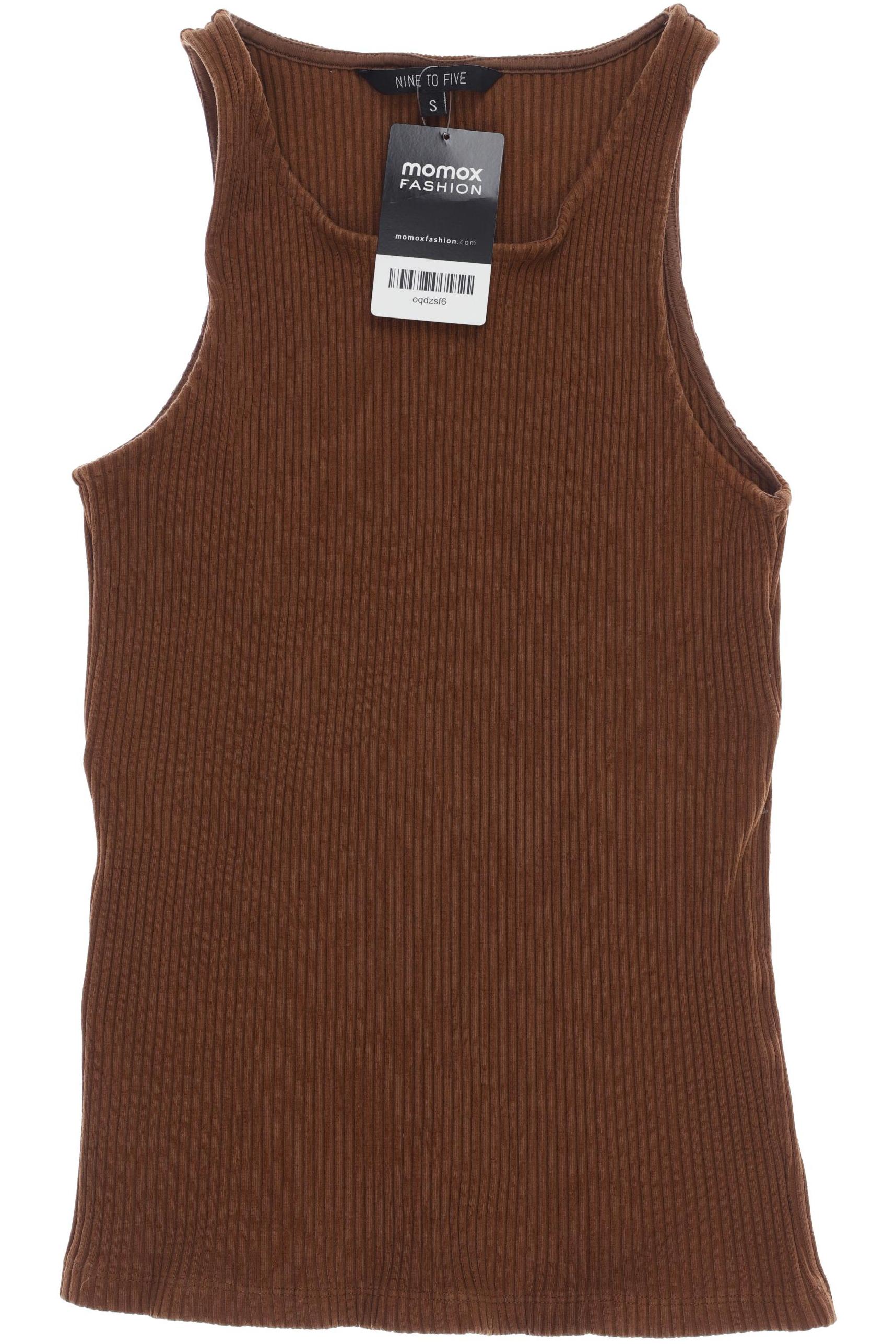 

Nine to five Damen Top, braun, Gr. 36