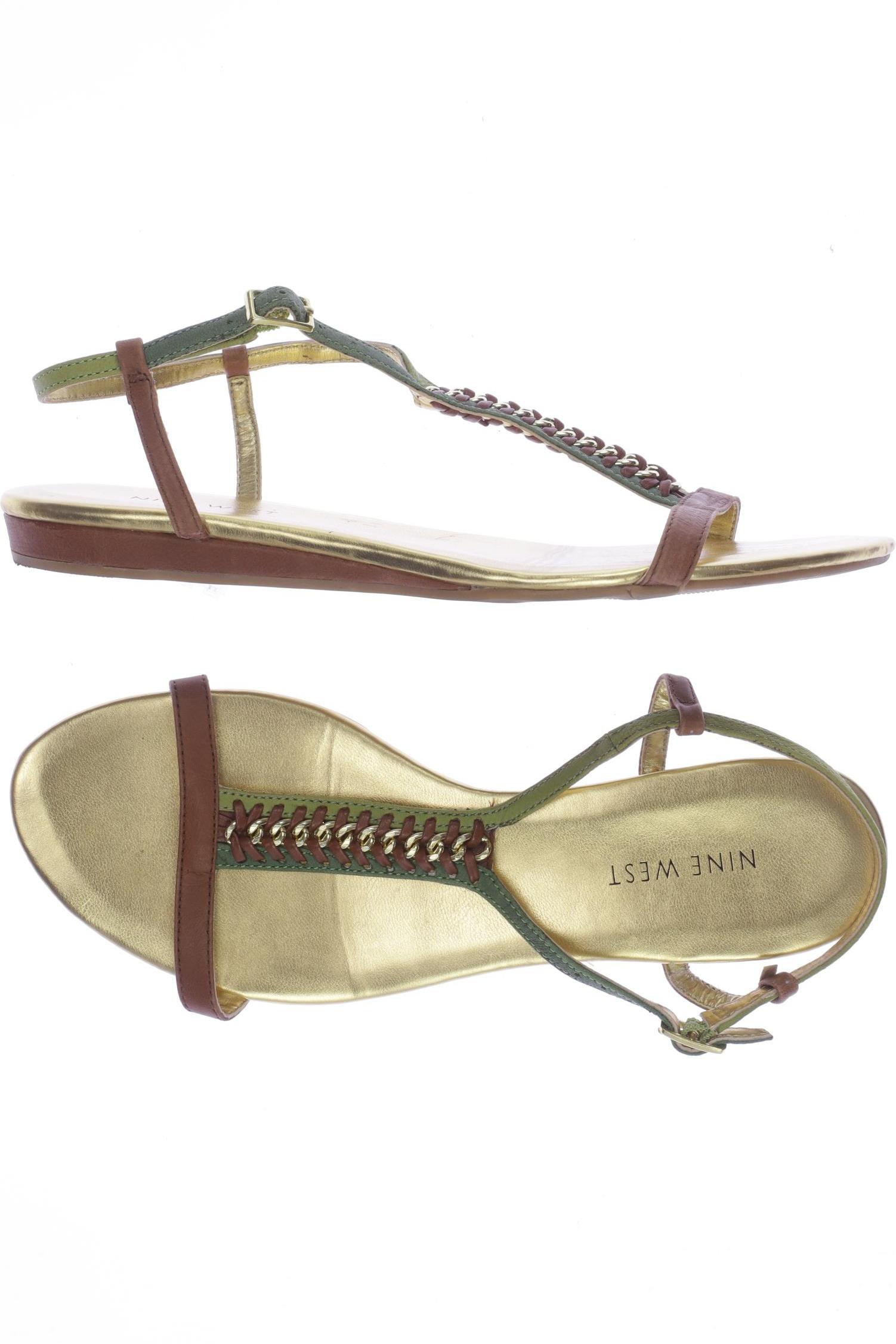 

Nine West Damen Sandale, grün, Gr. 7