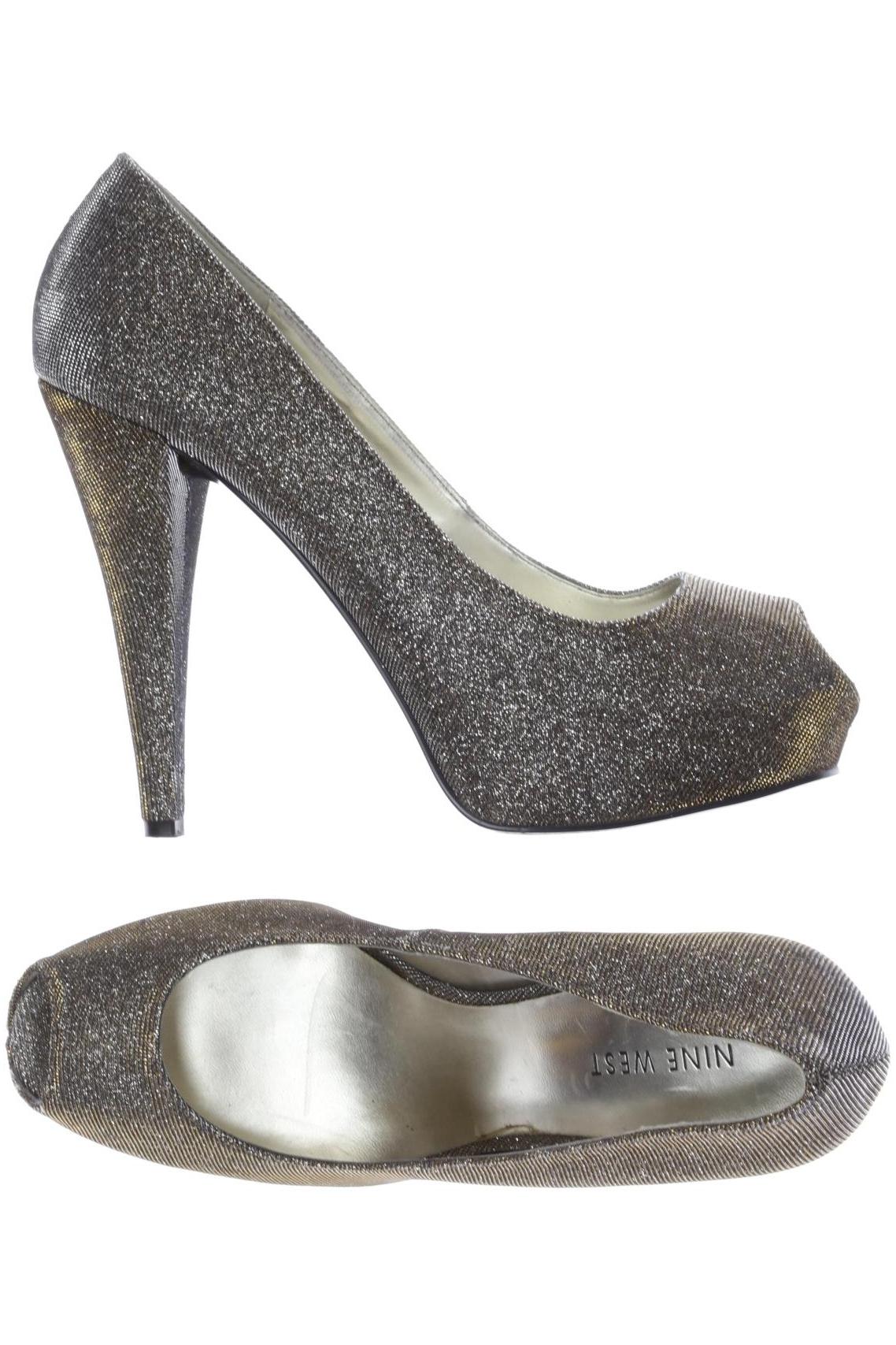 

Nine West Damen Pumps, gold, Gr. 8.5