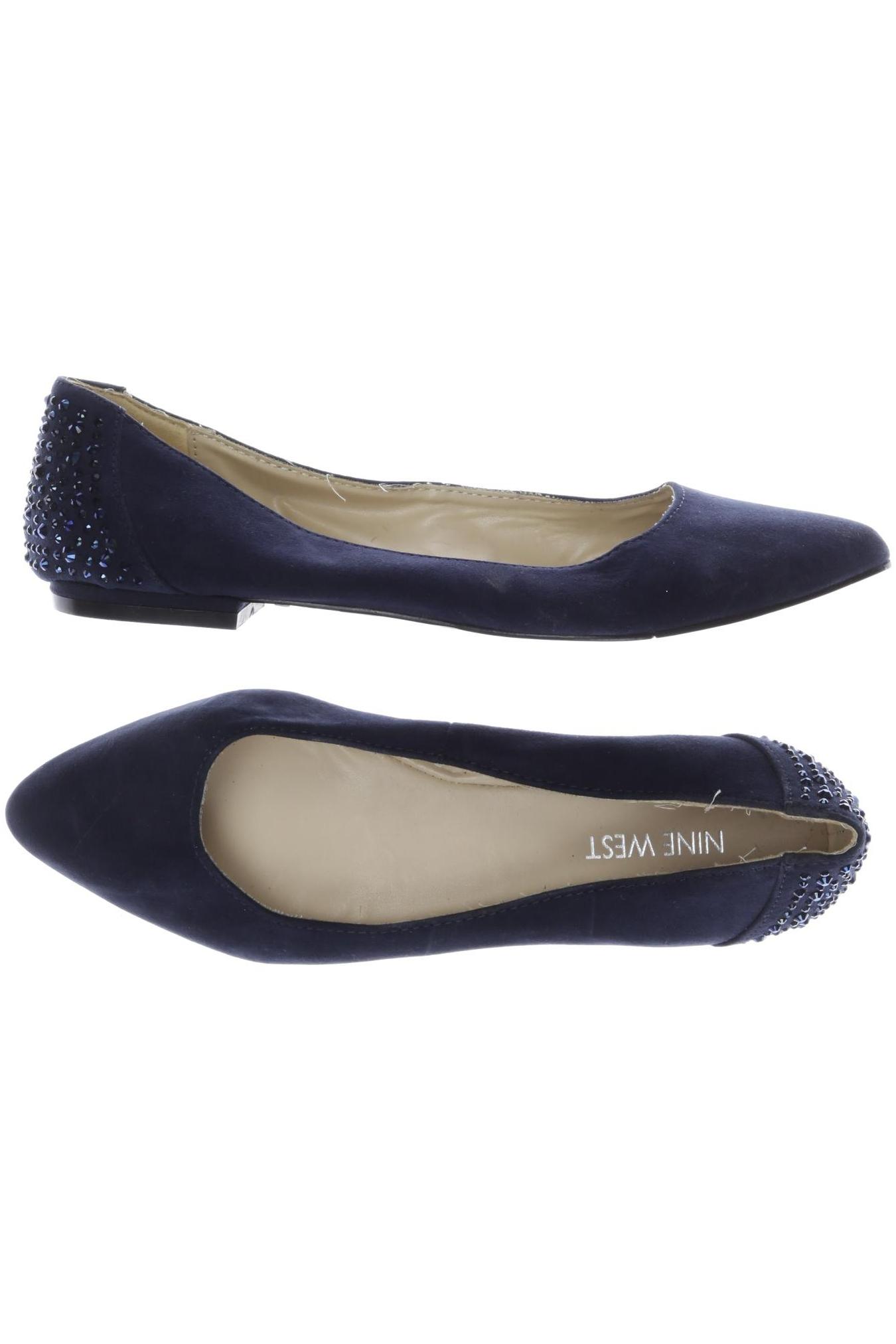 

Nine West Damen Ballerinas, marineblau, Gr. 6.5