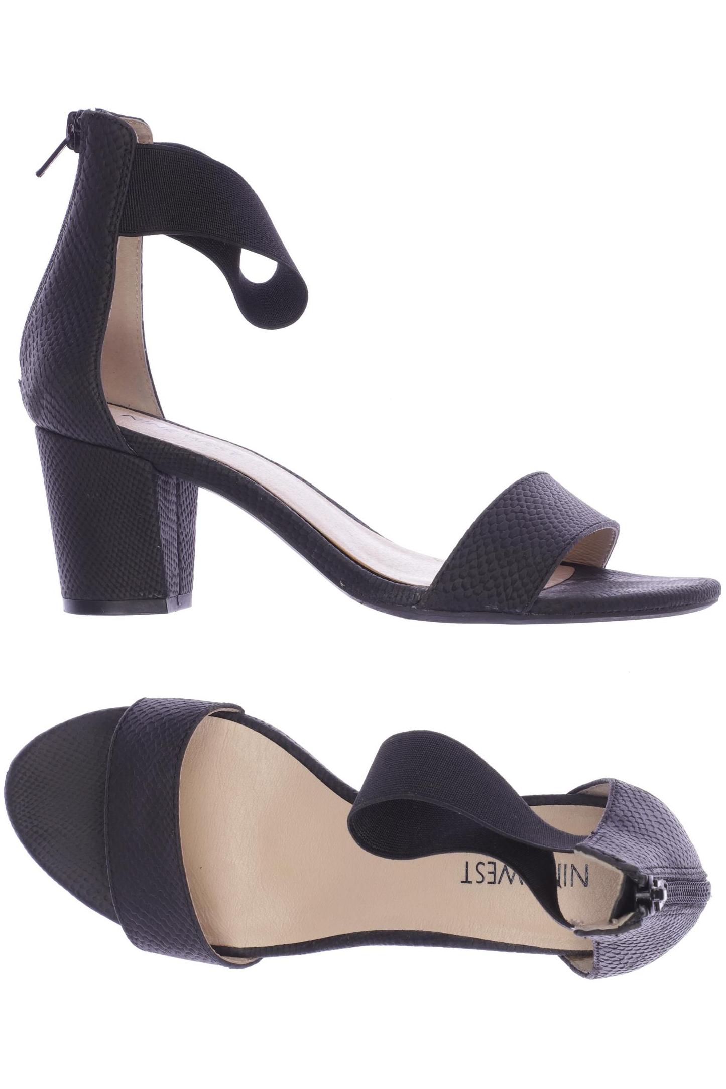

Nine West Damen Sandale, schwarz, Gr. 6