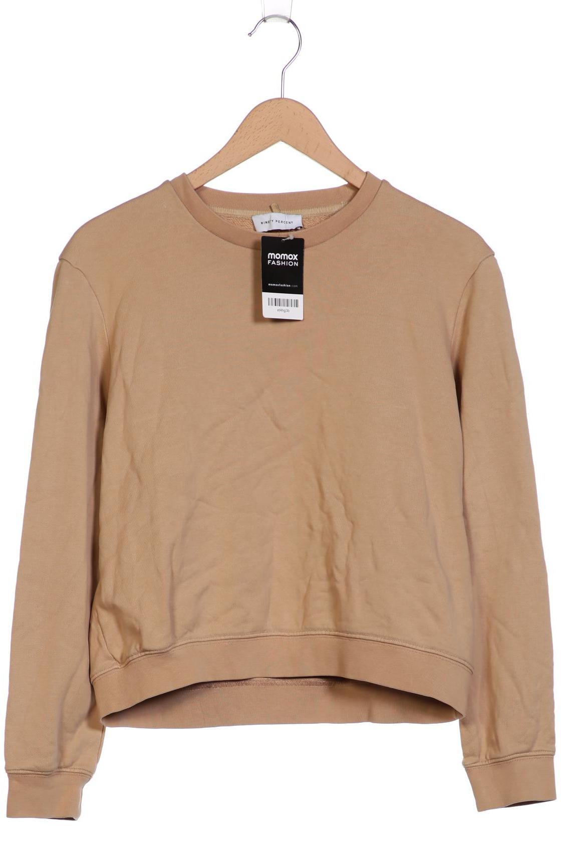 

Ninety Percent Damen Sweatshirt, beige, Gr. 38