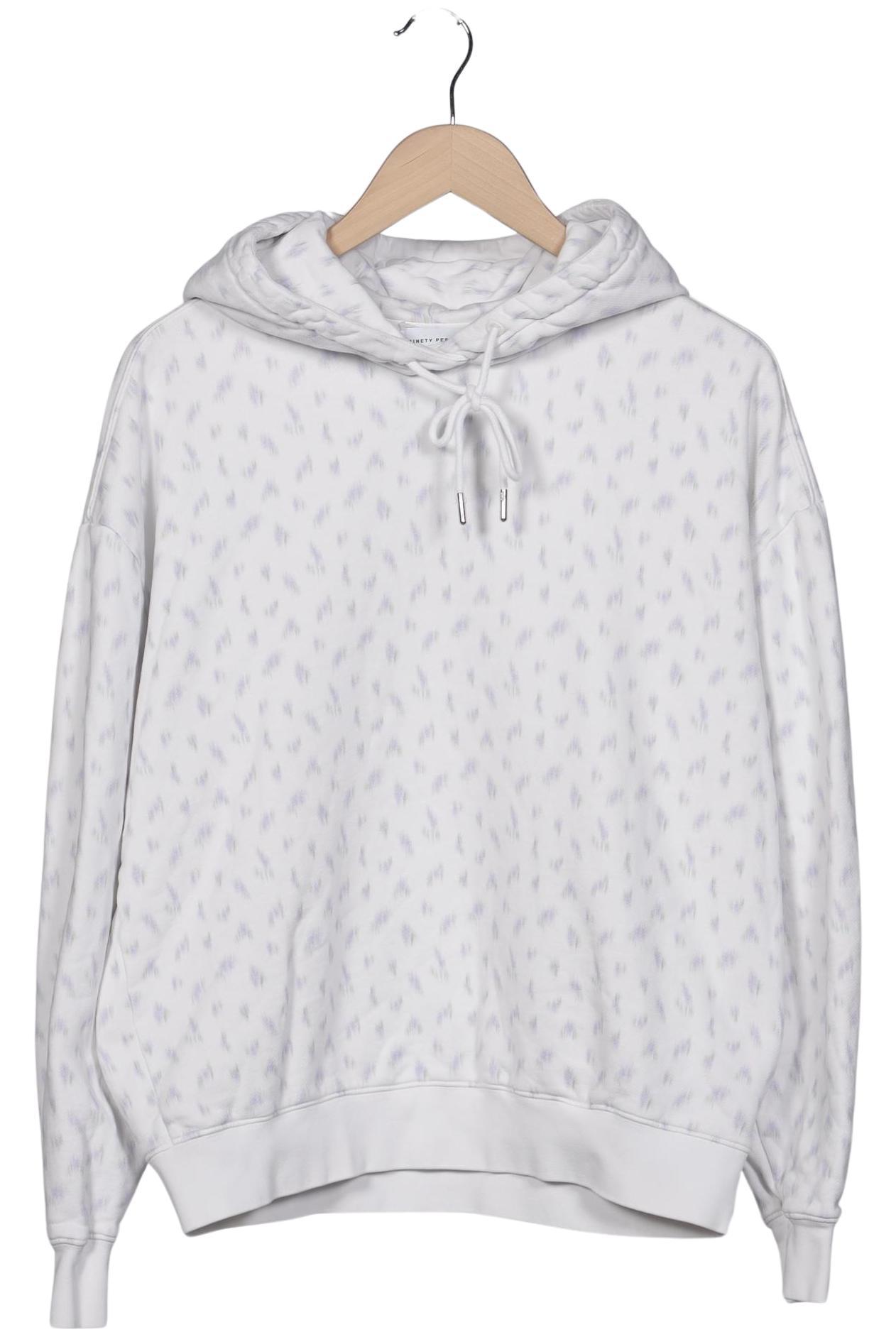 

Ninety Percent Damen Kapuzenpullover, weiß, Gr. 34