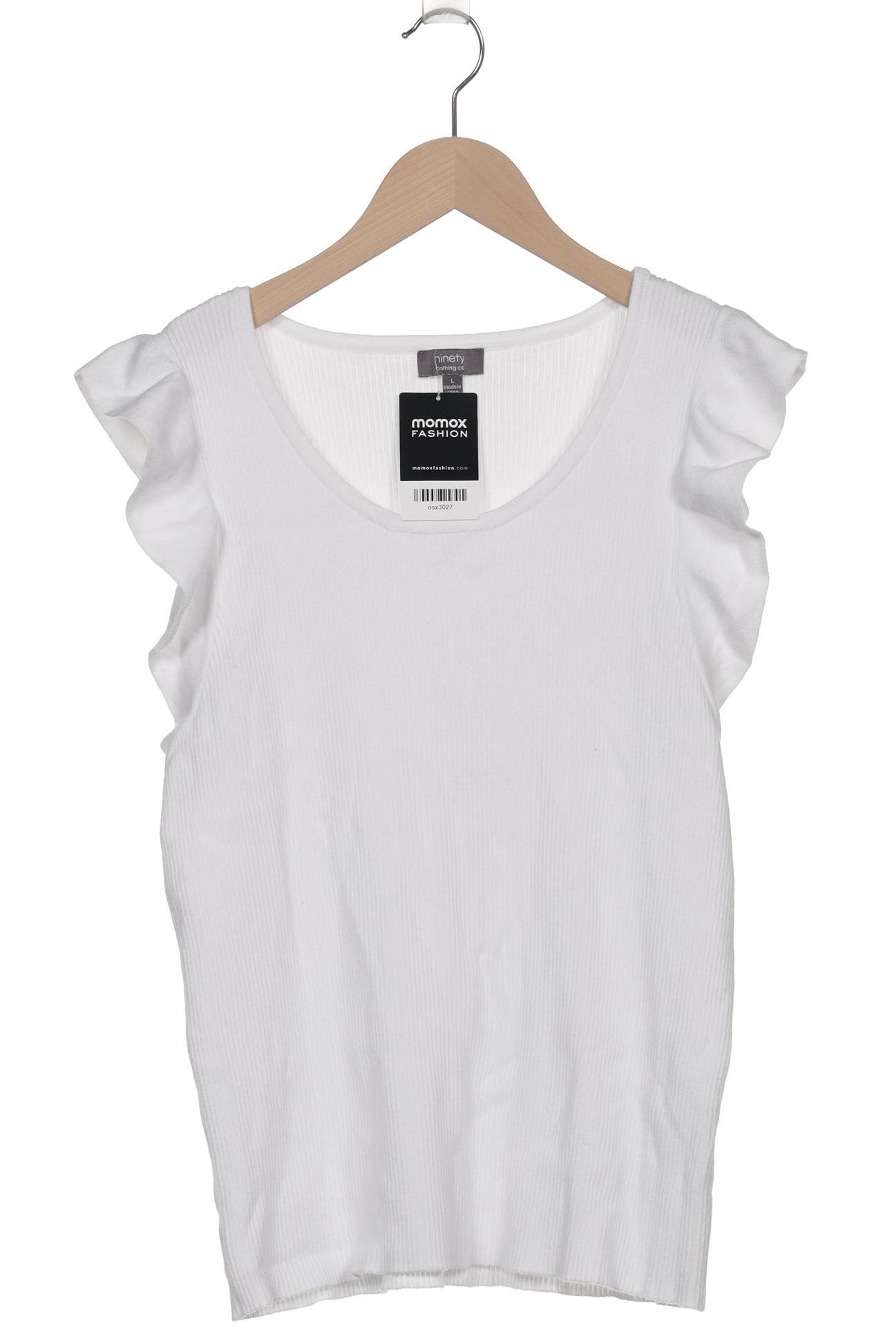 

Ninety Percent Damen T-Shirt, weiß, Gr. 42