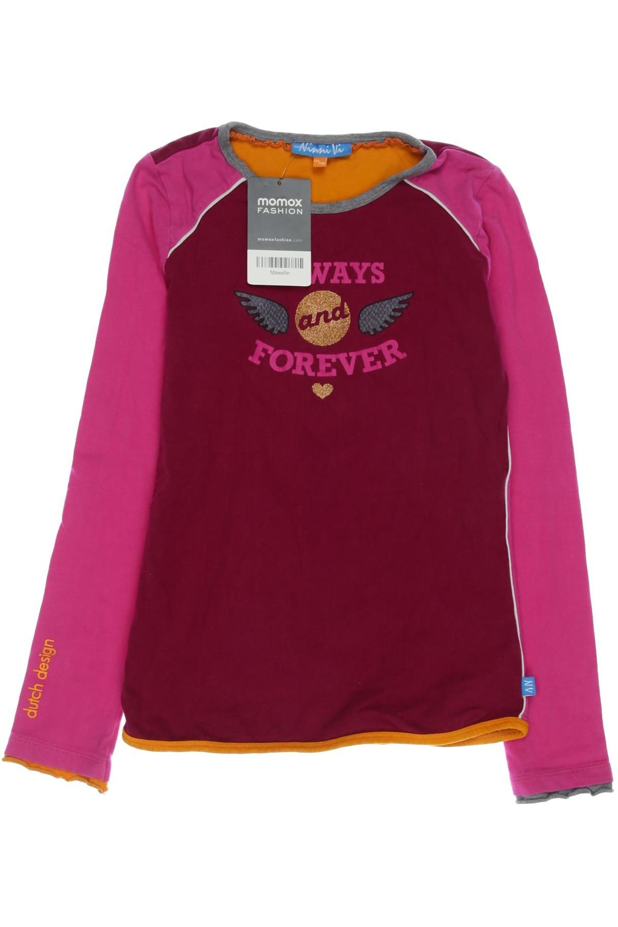 

Ninni Vi Damen Langarmshirt, bordeaux, Gr. 134/140
