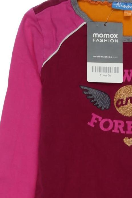 Thumbnail - Ninni Vi Damen Langarmshirt, bordeaux, Gr. 134/140