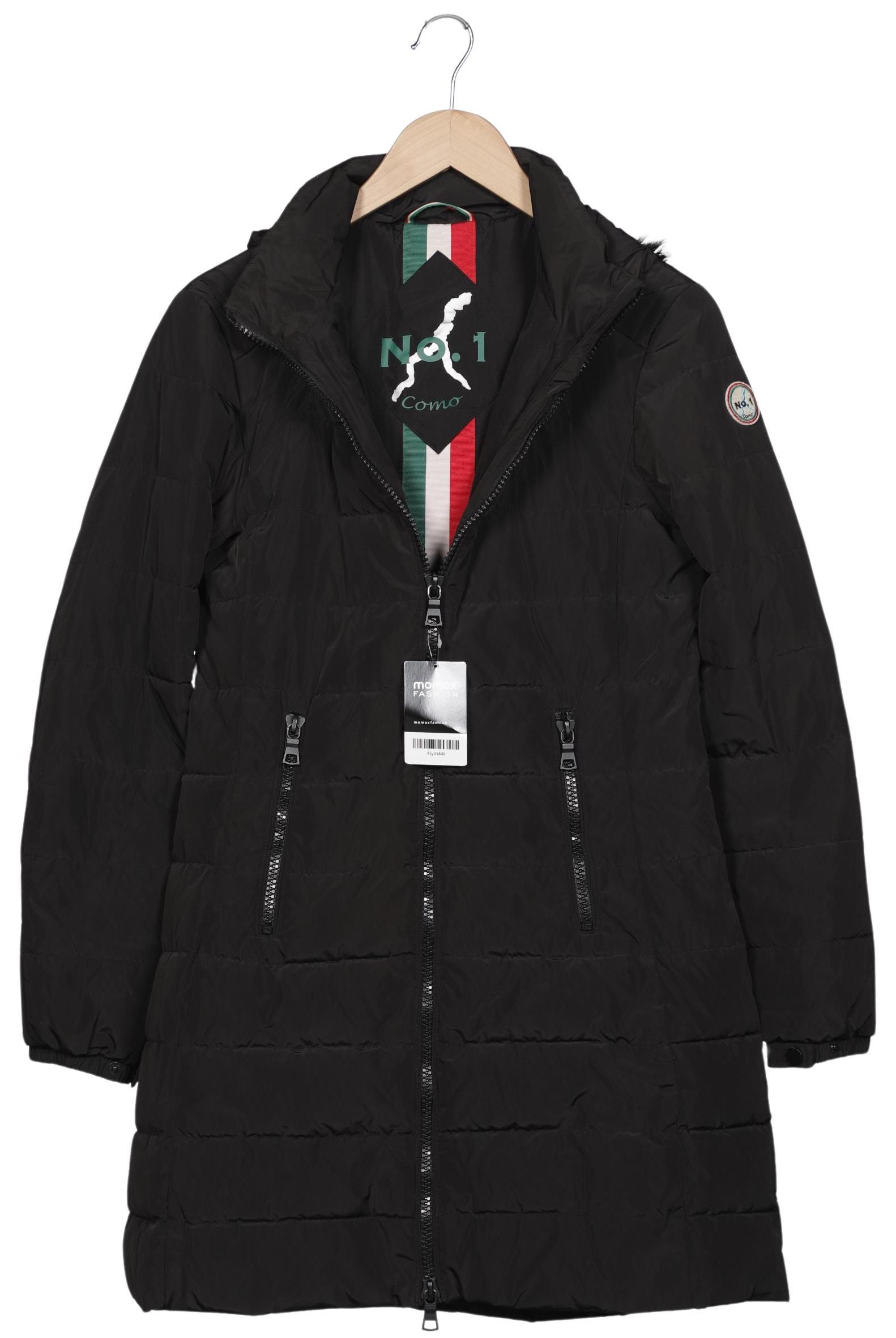 

No.1 Como Damen Mantel, schwarz, Gr. 34