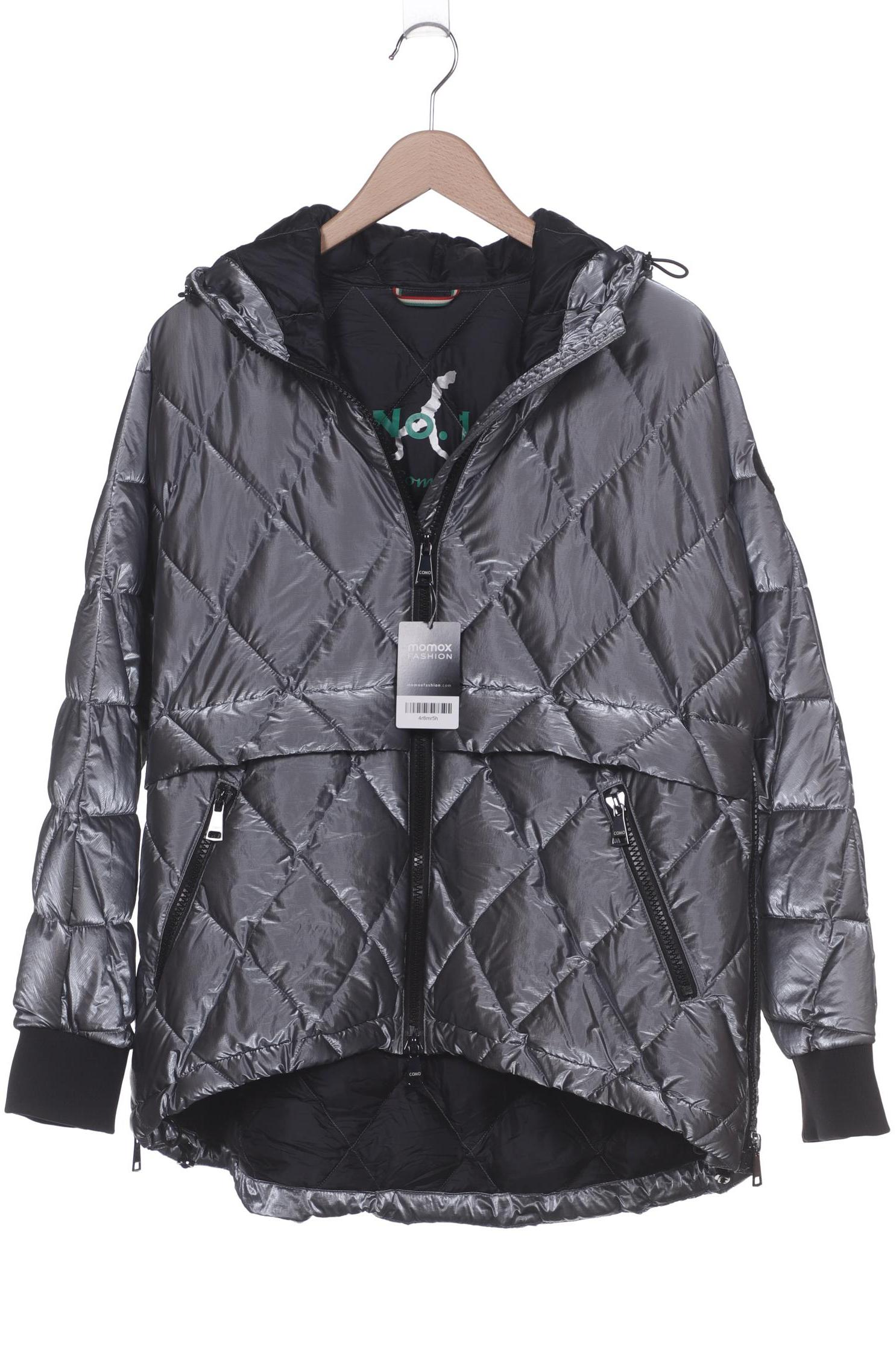 

No.1 Como Damen Jacke, silber, Gr. 36