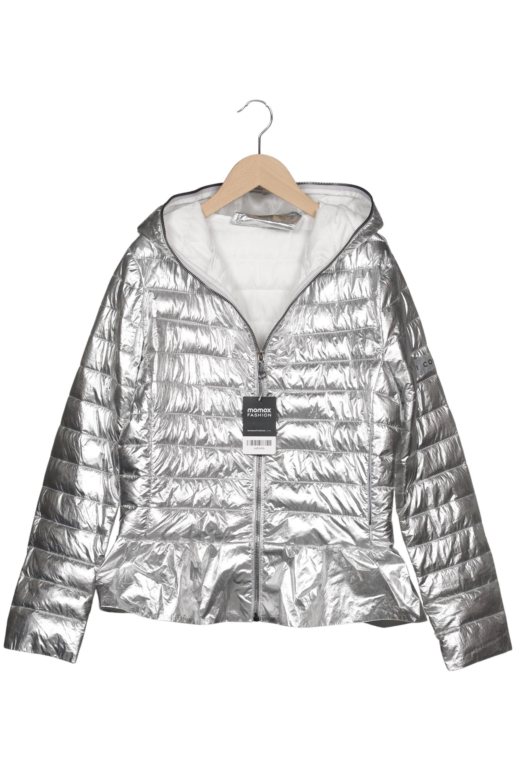 

No.1 Como Damen Jacke, silber, Gr. 38