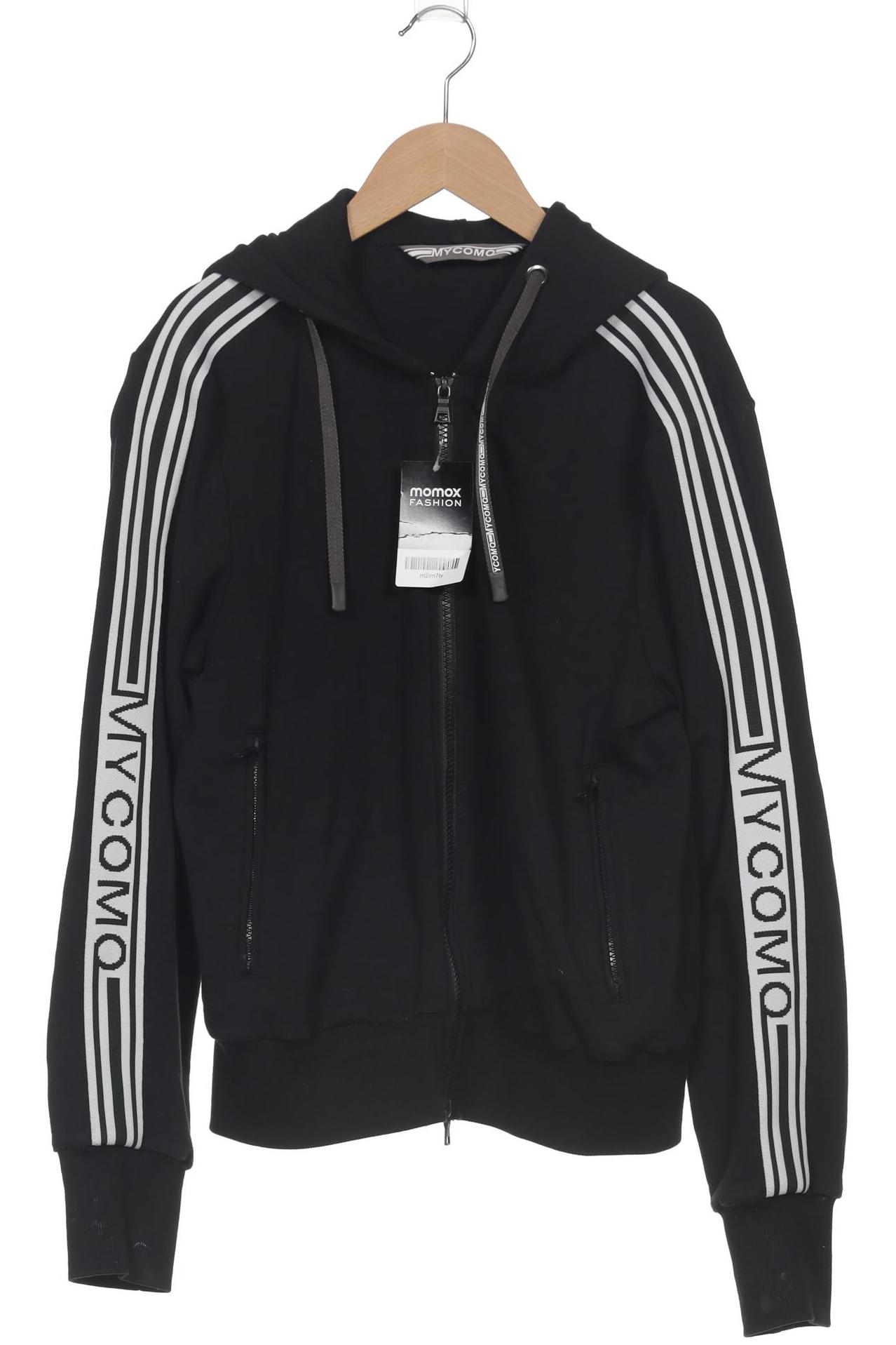 

No.1 Como Damen Kapuzenpullover, schwarz, Gr. 44