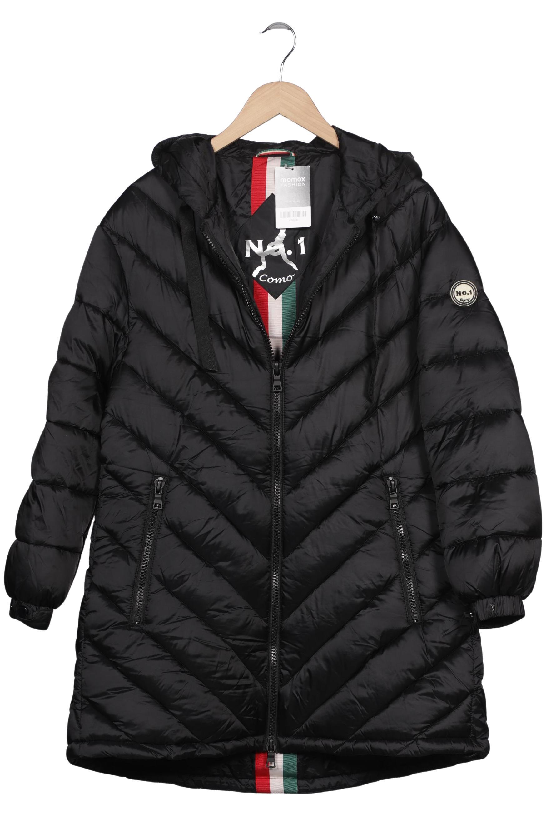

No.1 Como Damen Mantel, schwarz, Gr. 36