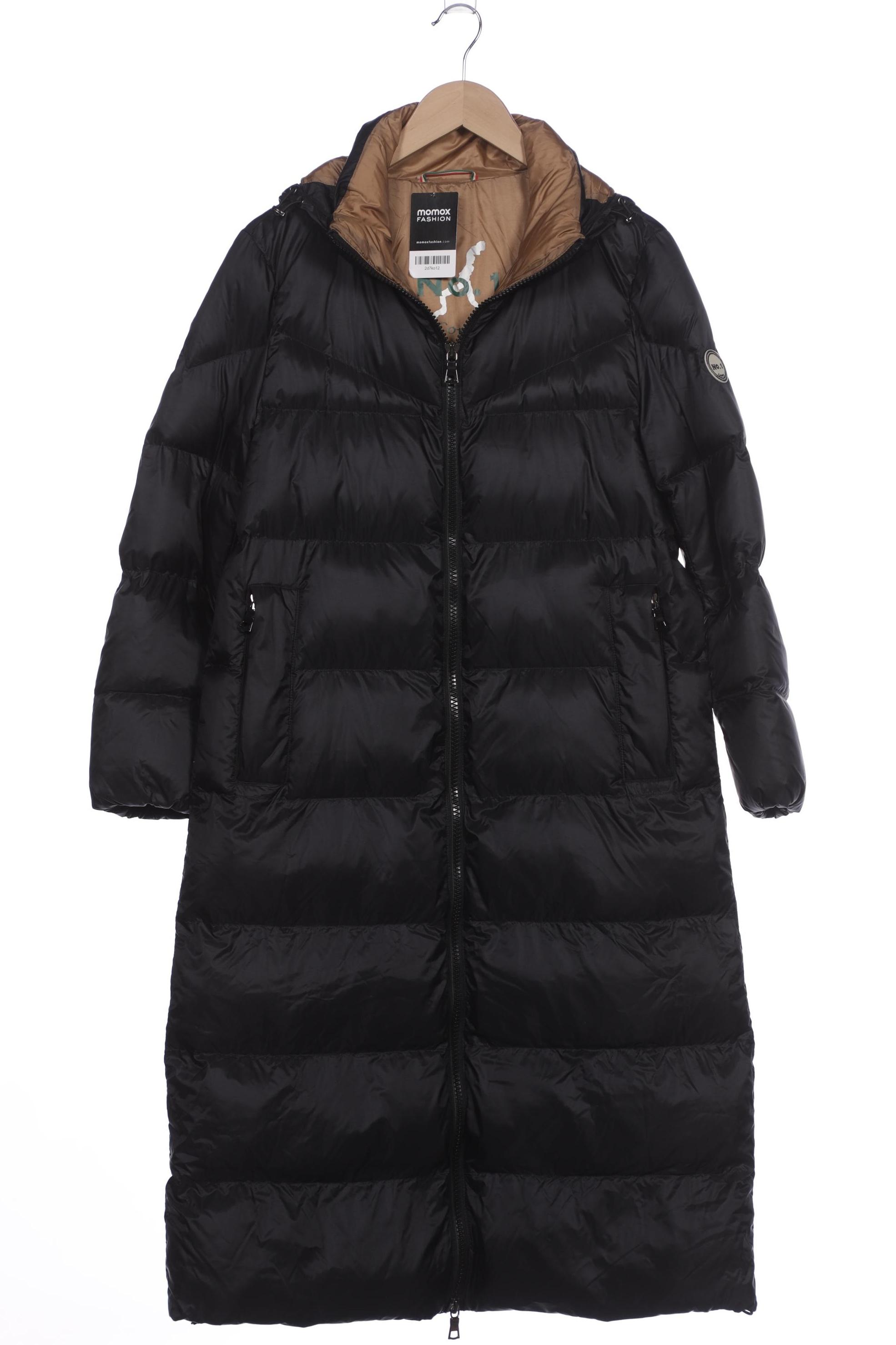

No.1 Como Damen Mantel, schwarz, Gr. 36