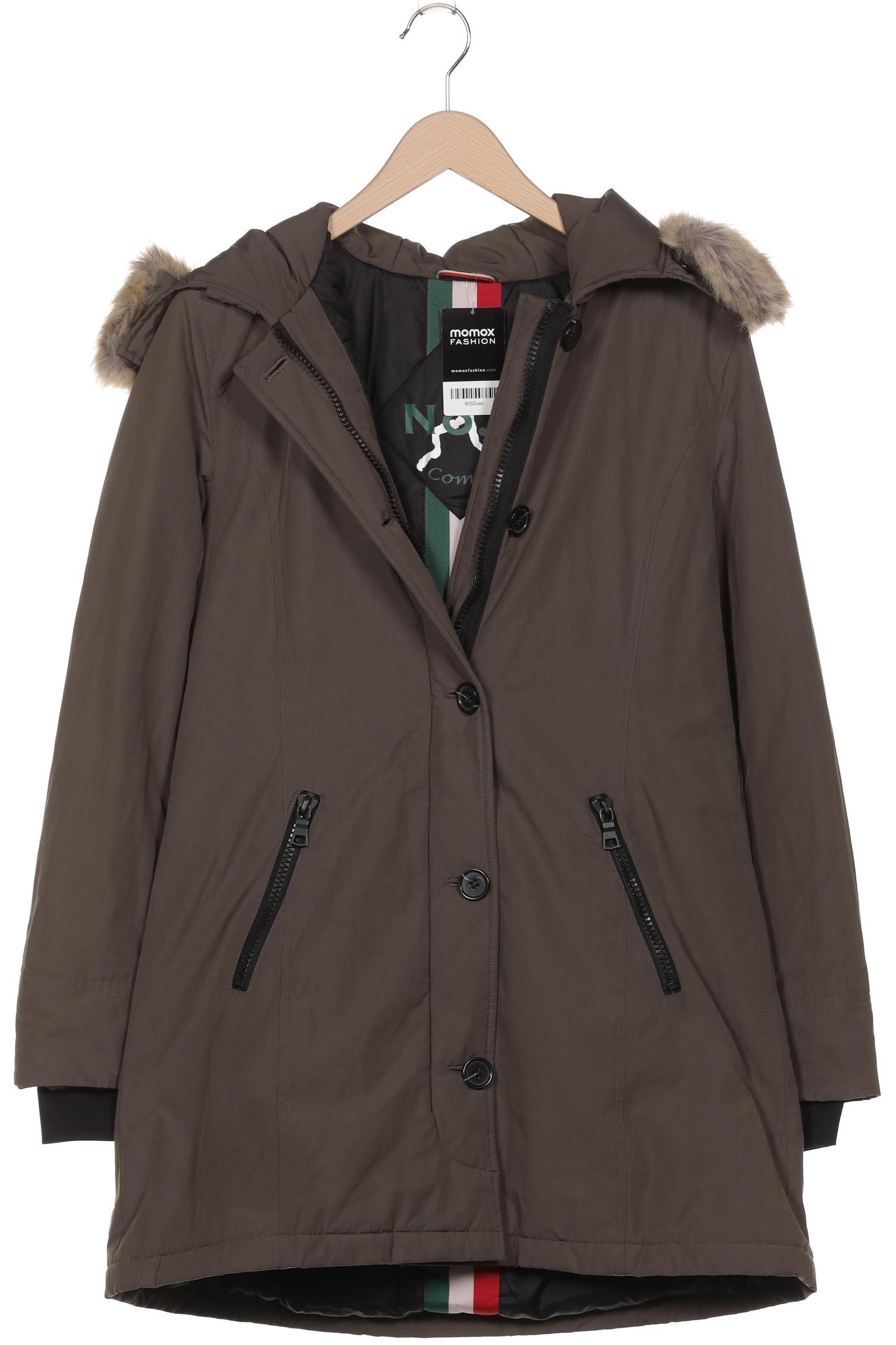 

No.1 Como Damen Mantel, grün, Gr. 42