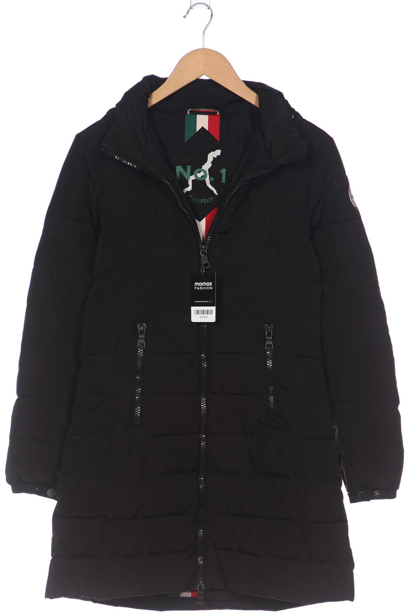 

No.1 Como Damen Mantel, schwarz, Gr. 36