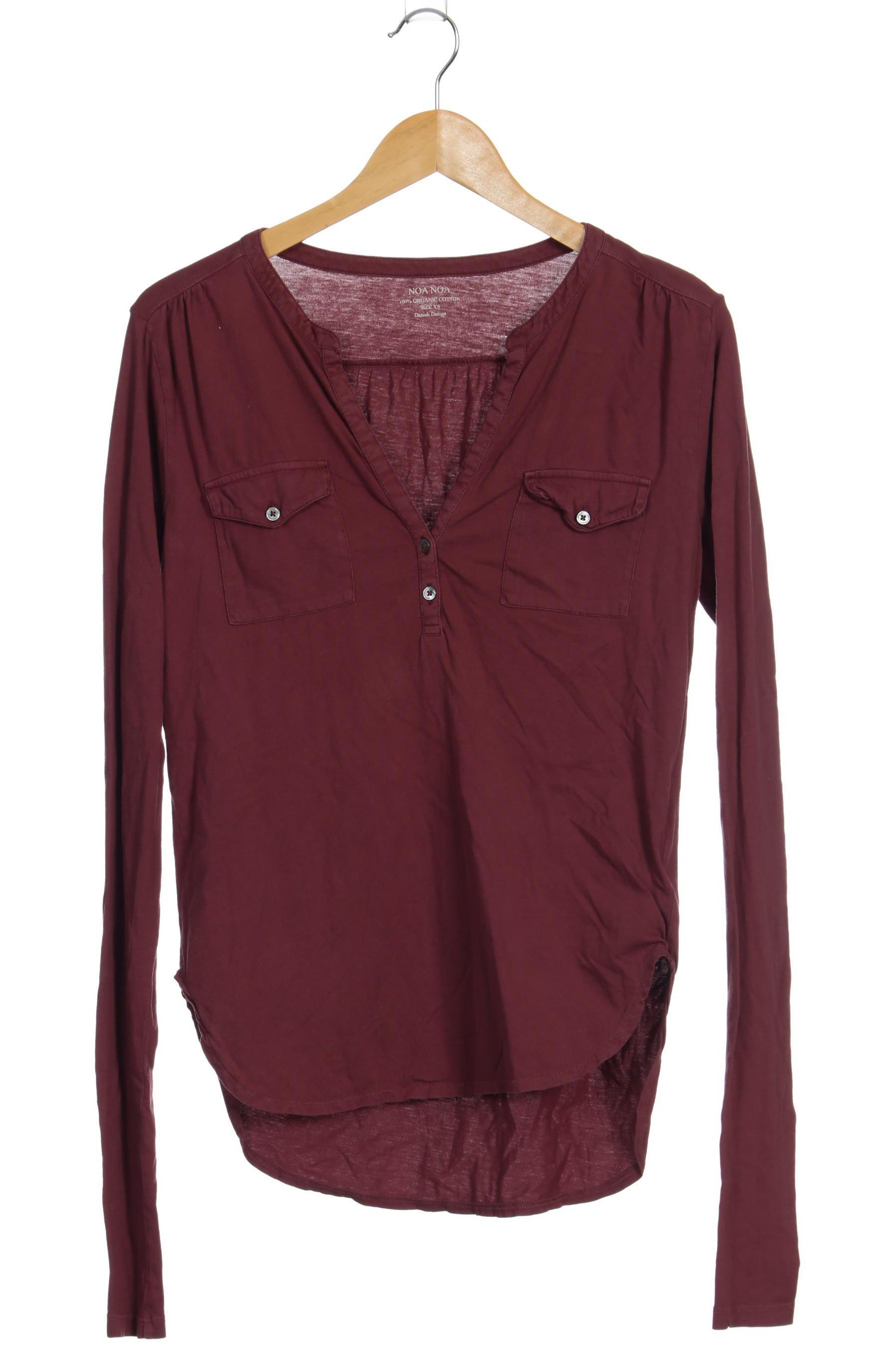 

Noa Noa Damen Langarmshirt, lila, Gr.