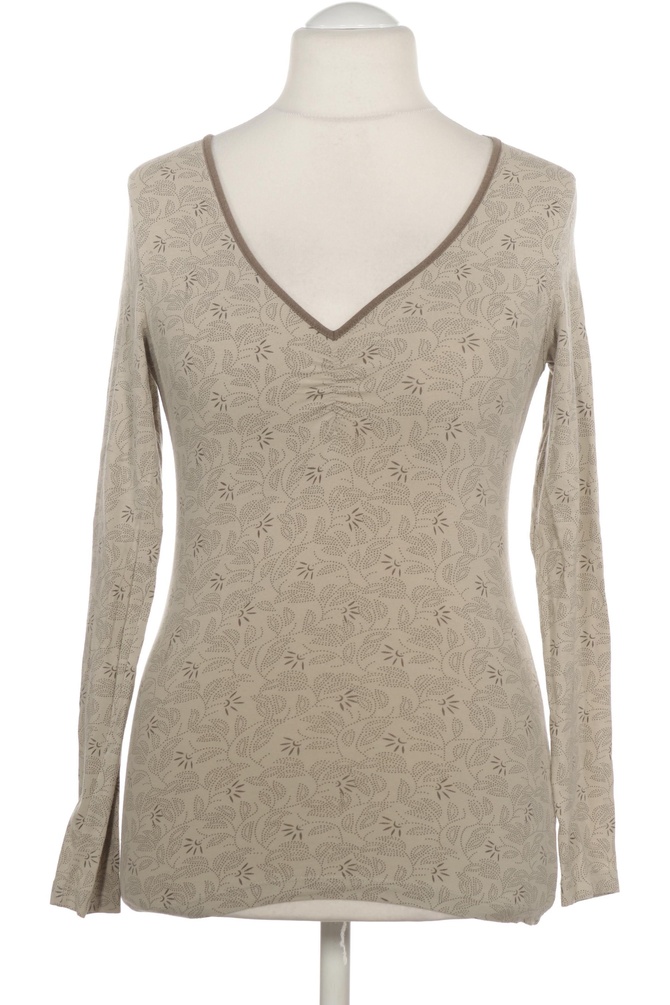 

Noa Noa Damen Langarmshirt, beige, Gr.