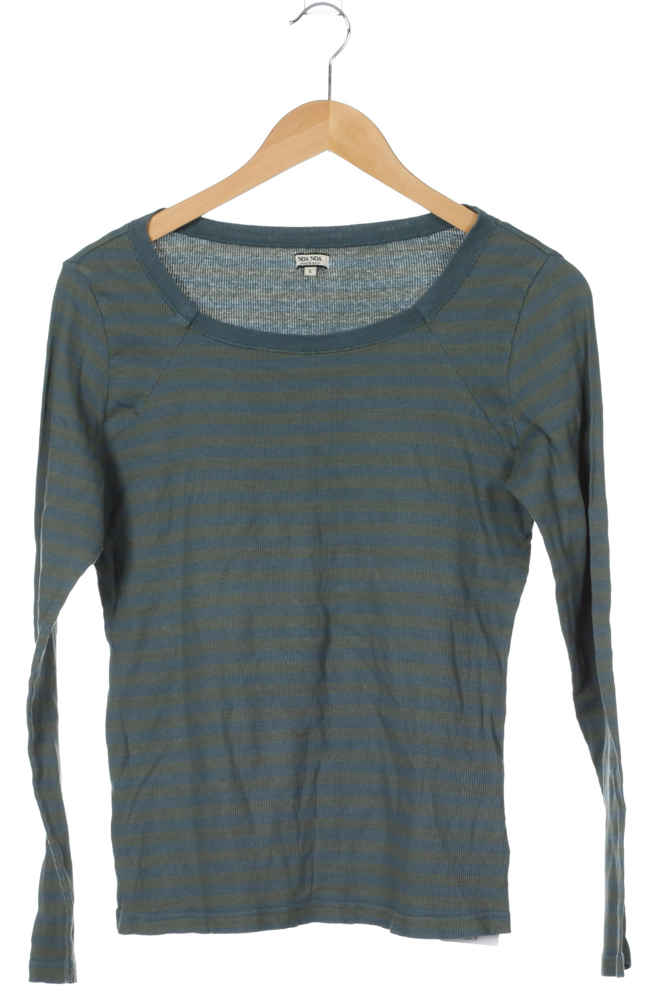 

Noa Noa Damen Langarmshirt, türkis, Gr.