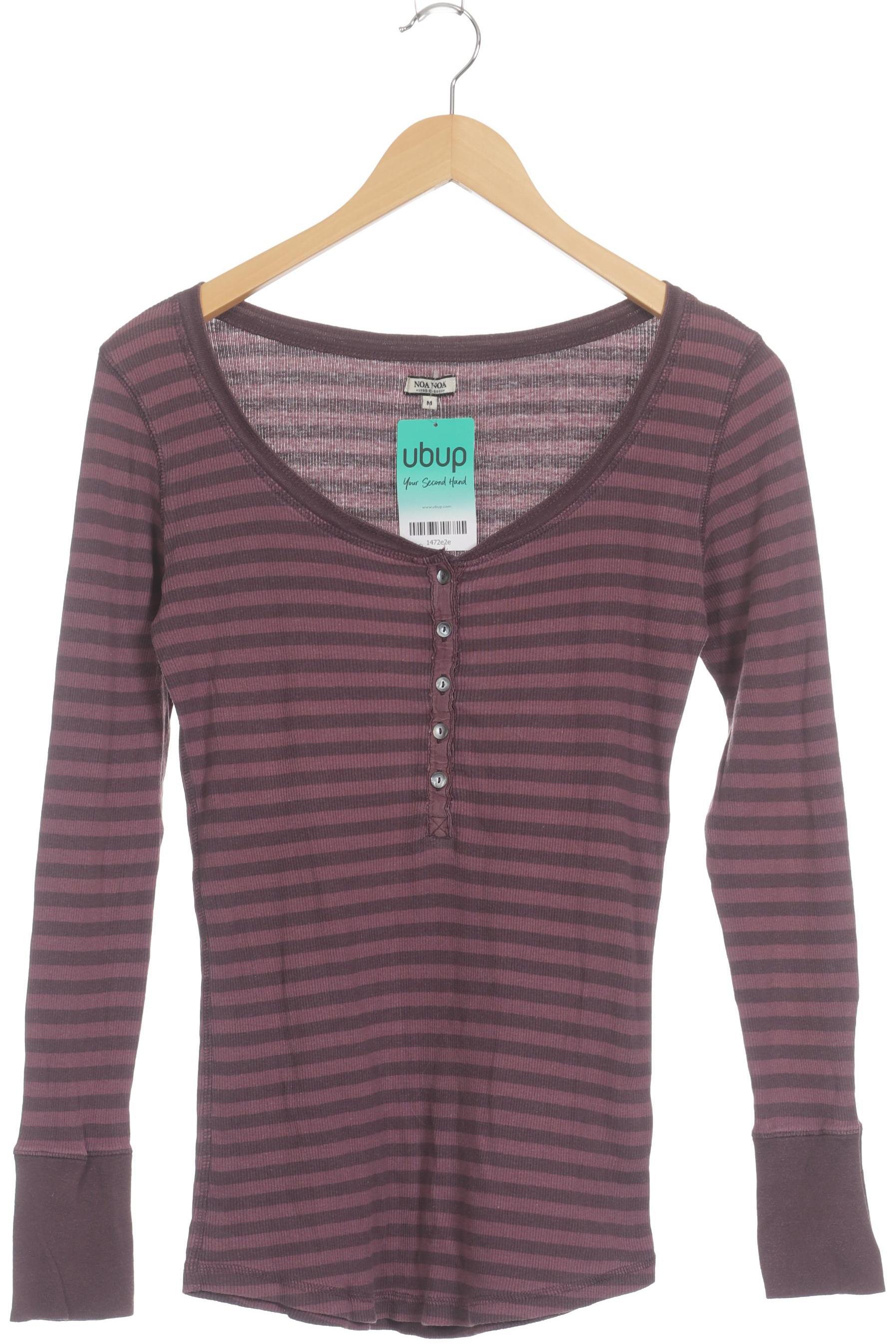 

Noa Noa Damen Langarmshirt, lila, Gr.