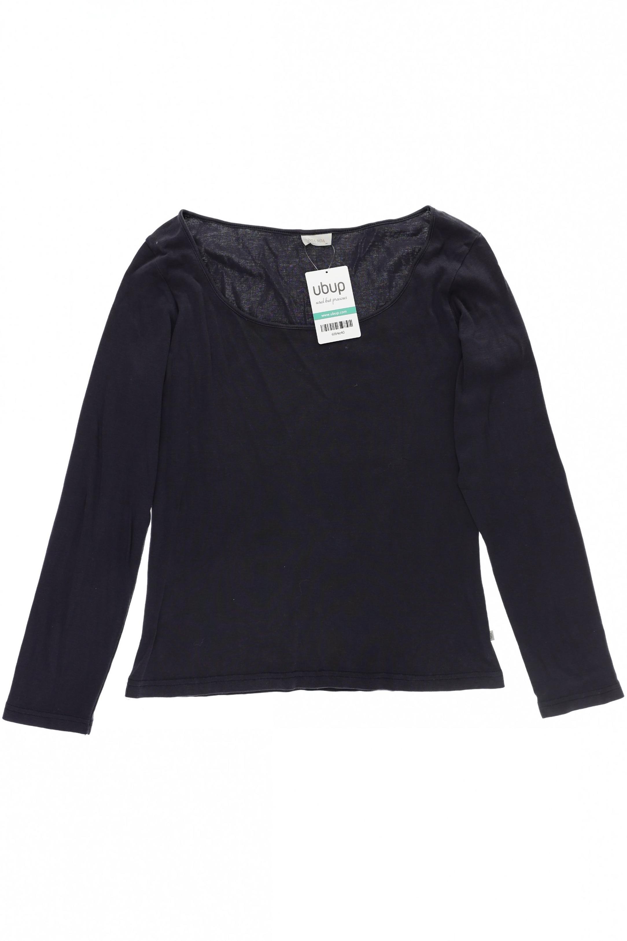 

Noa Noa Damen Langarmshirt, blau, Gr.