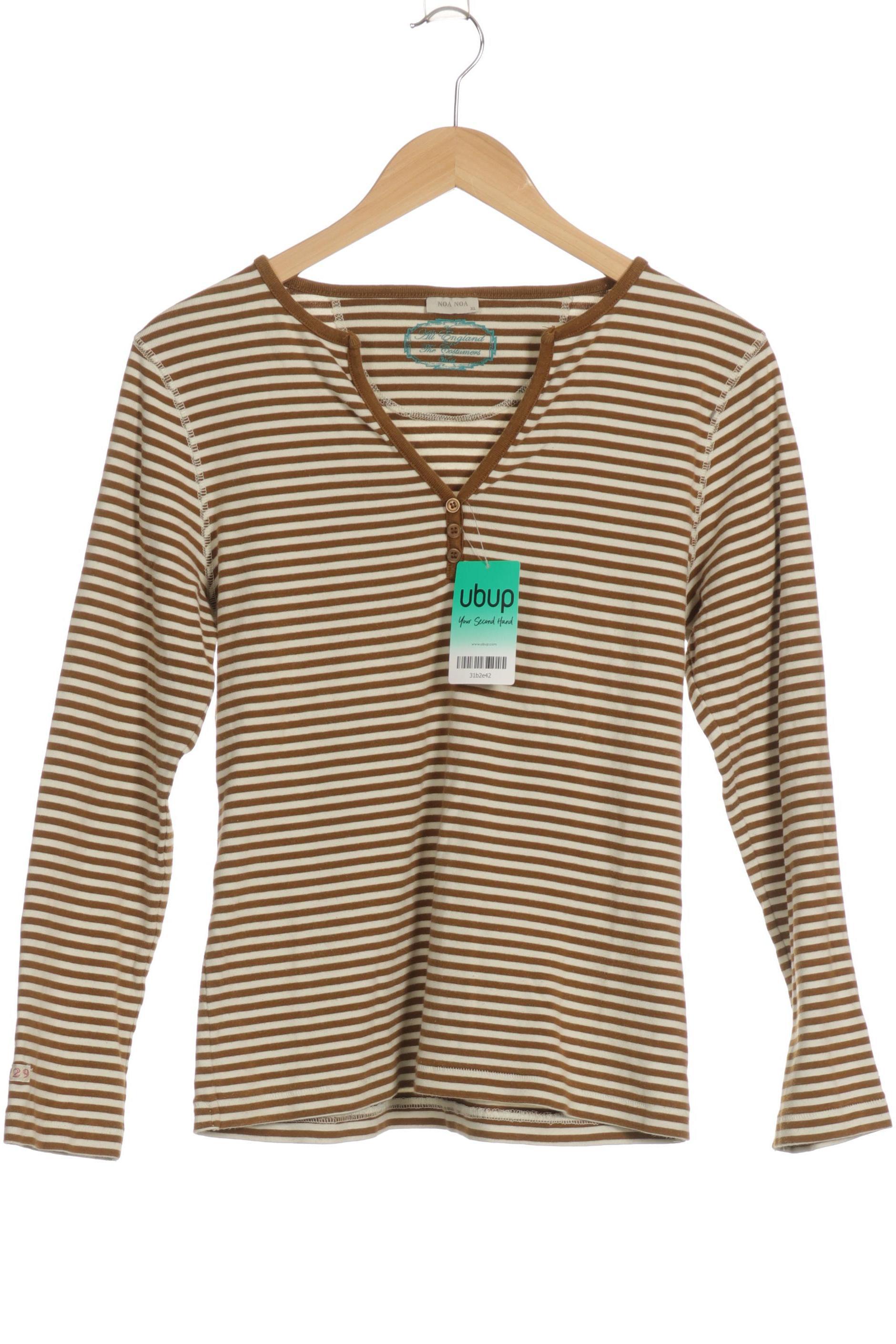 

Noa Noa Damen Langarmshirt, grün, Gr.