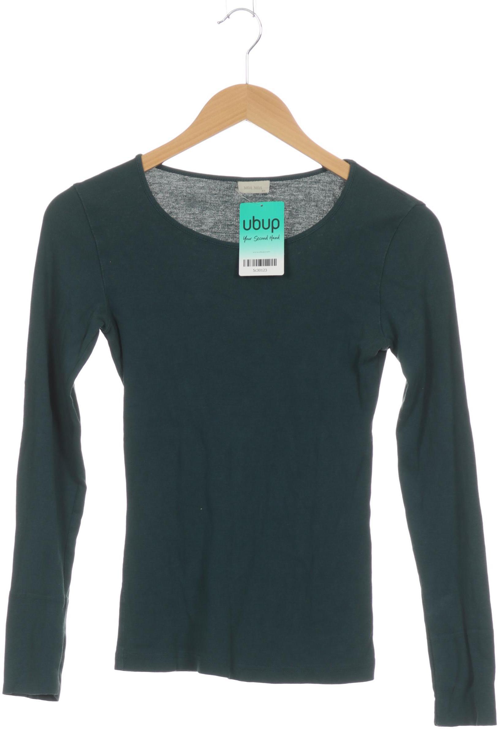

Noa Noa Damen Langarmshirt, grün, Gr.