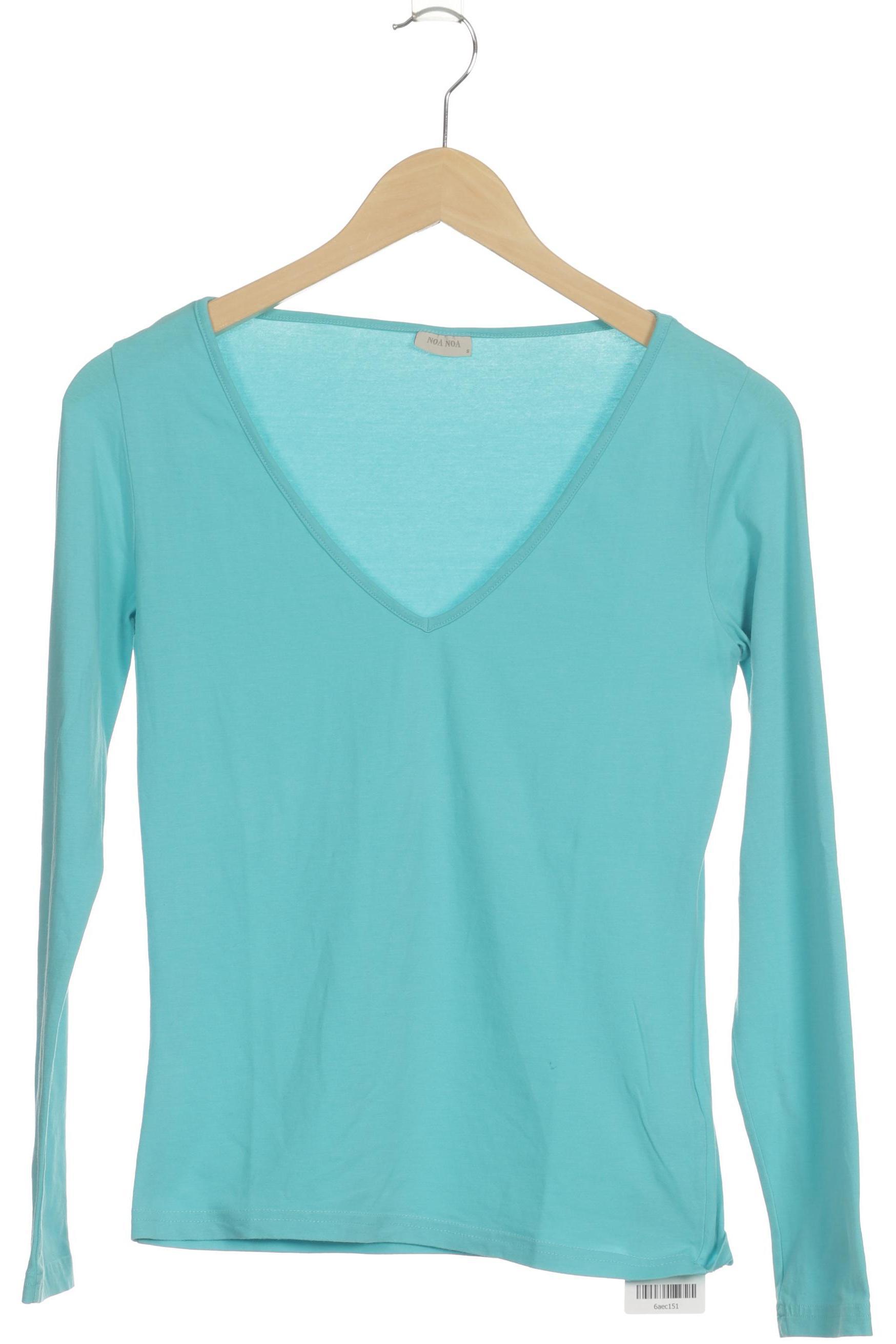

Noa Noa Damen Langarmshirt, türkis, Gr.