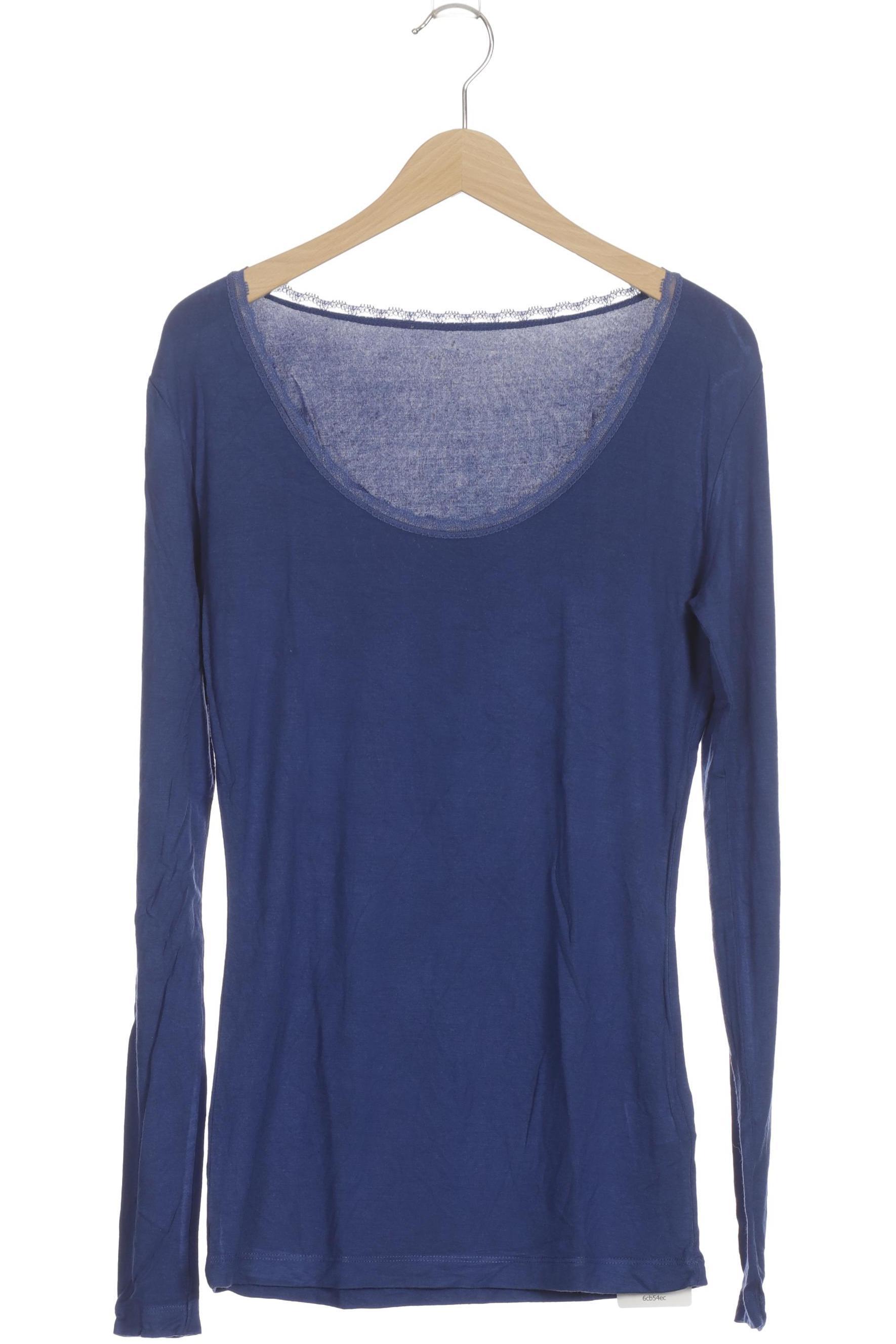 

Noa Noa Damen Langarmshirt, blau, Gr.