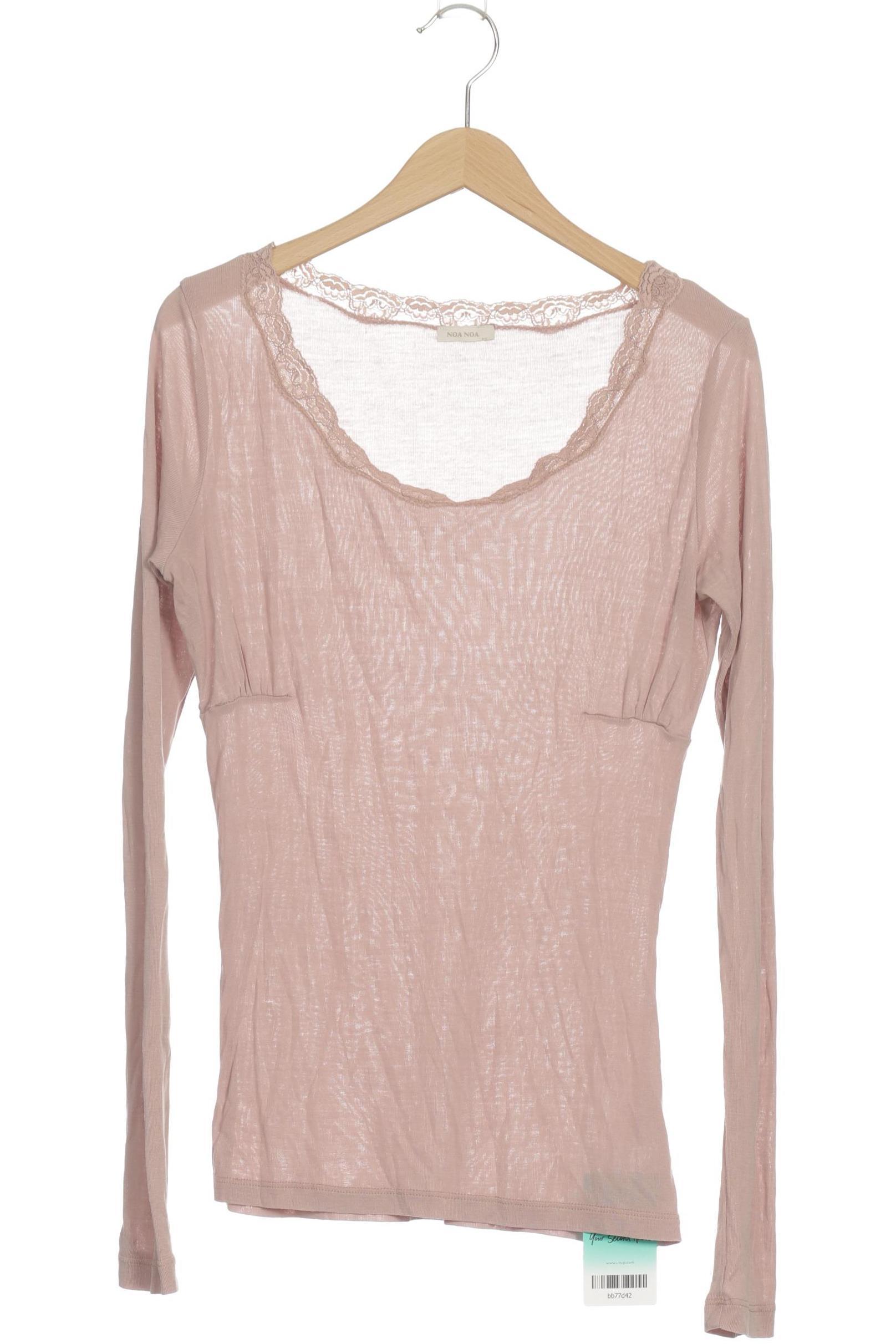 

Noa Noa Damen Langarmshirt, beige, Gr.
