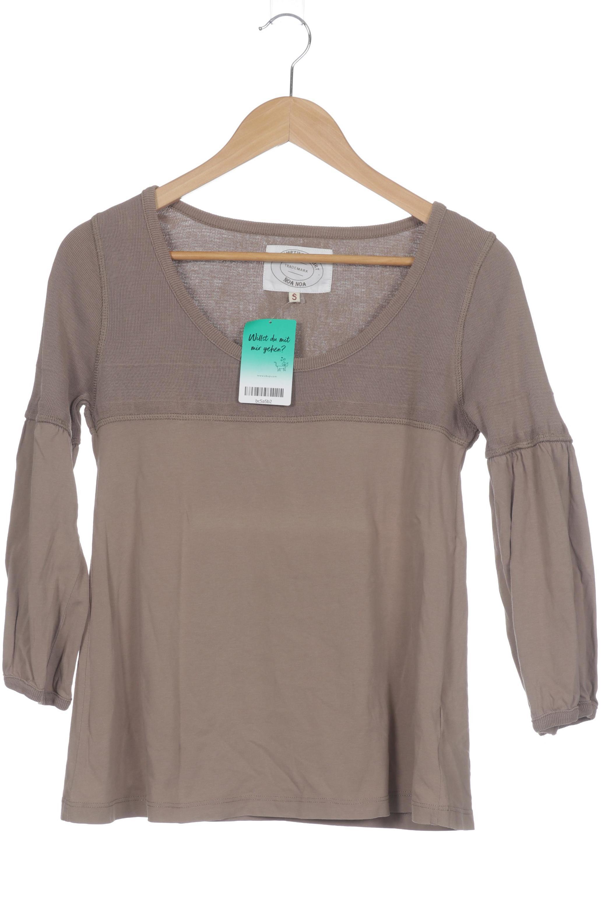 

Noa Noa Damen Langarmshirt, braun, Gr.