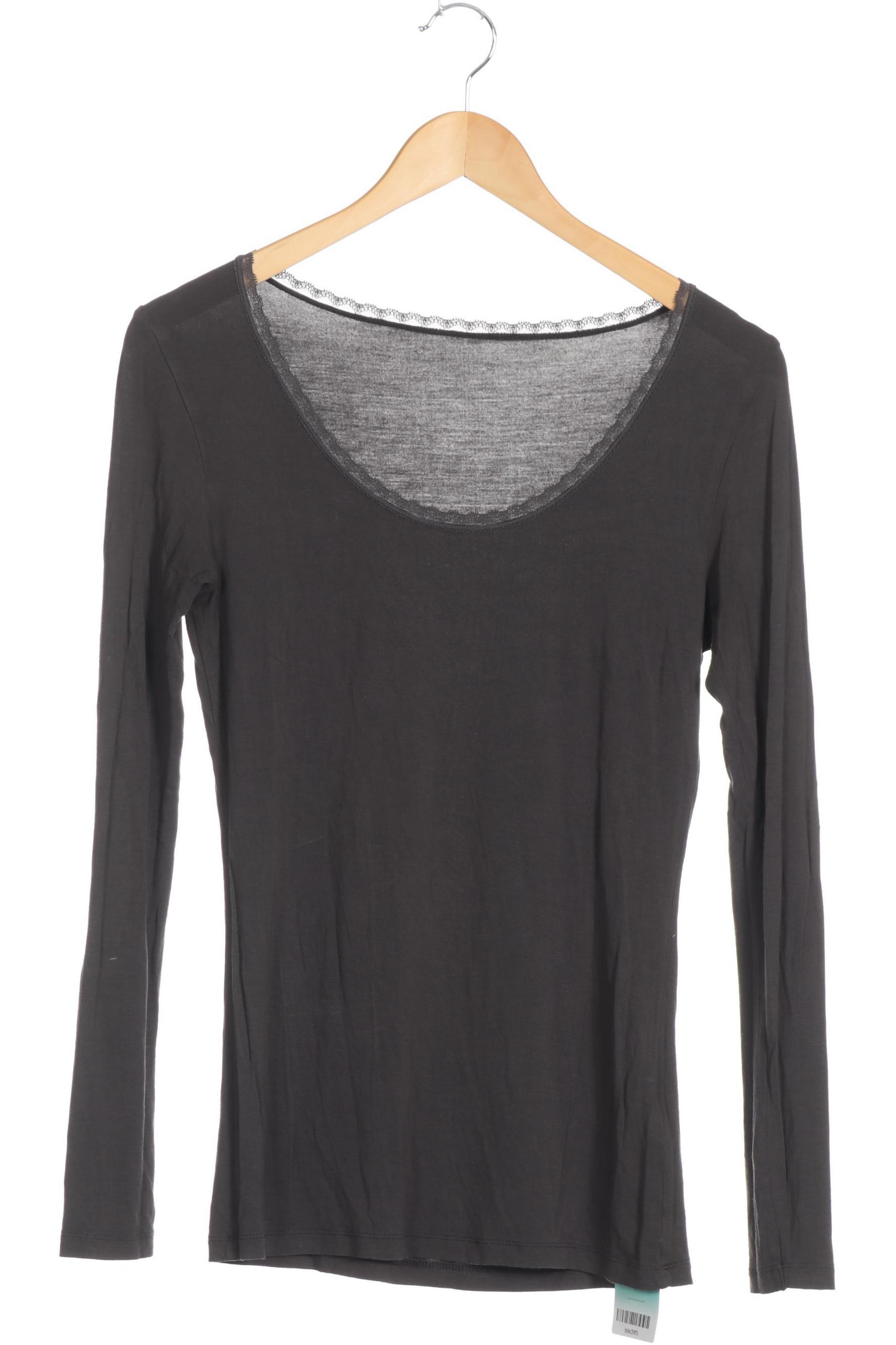 

Noa Noa Damen Langarmshirt, grau, Gr.