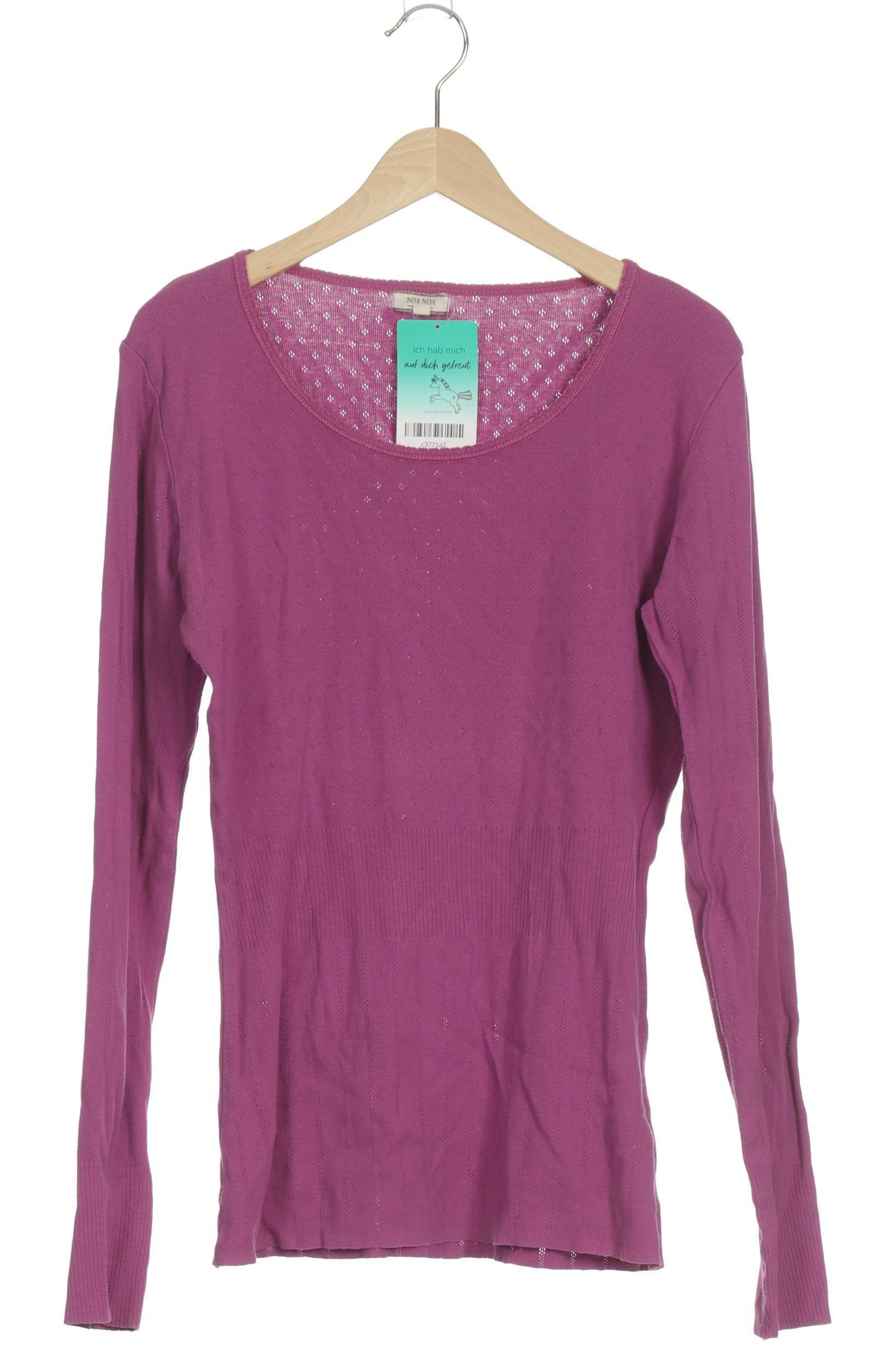 

Noa Noa Damen Langarmshirt, lila, Gr.