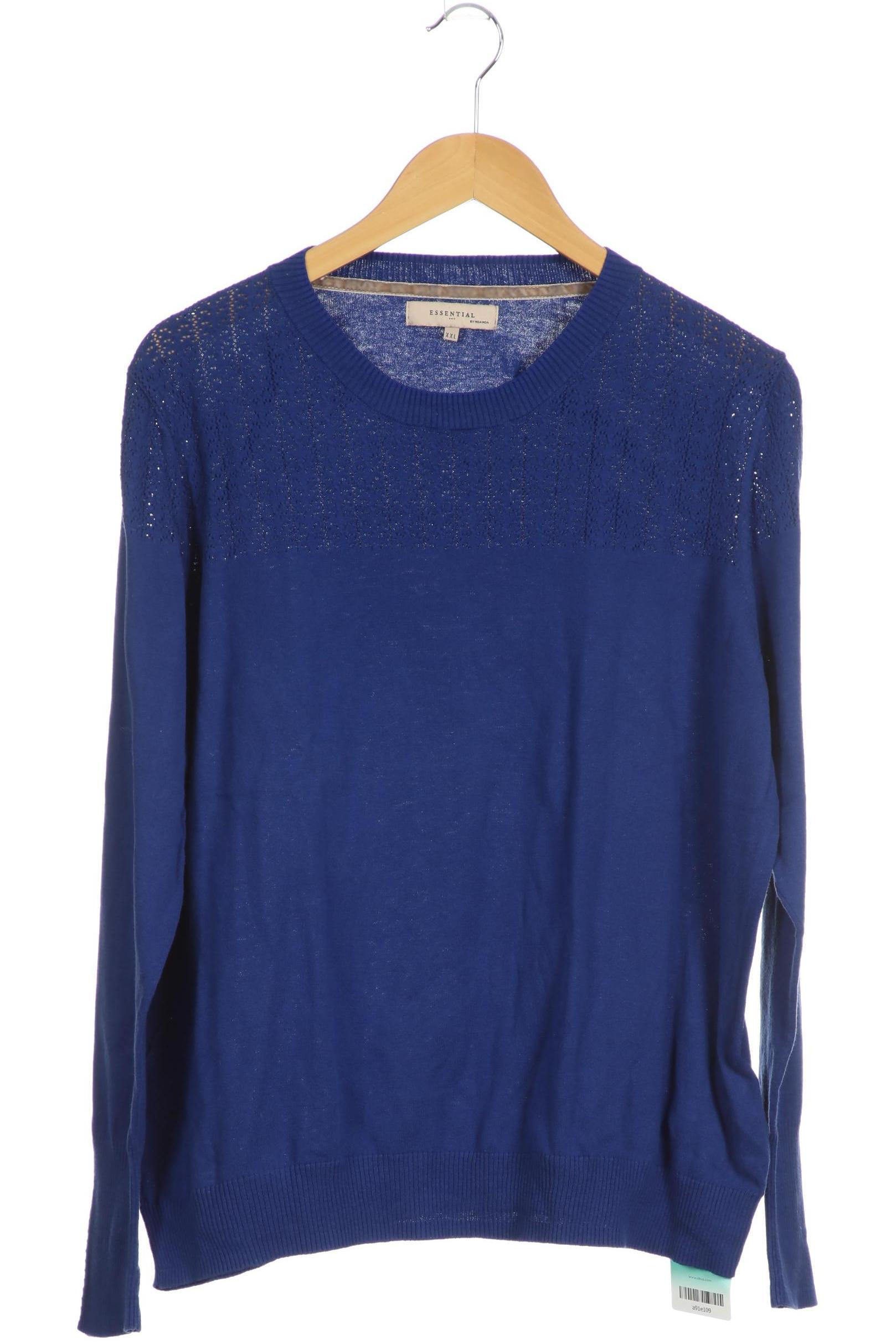 

Noa Noa Damen Pullover, blau, Gr.