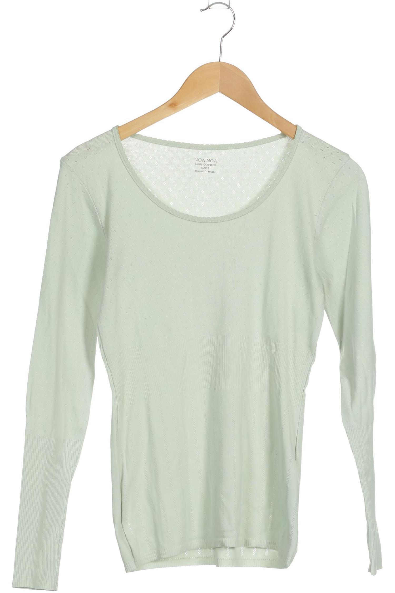 

Noa Noa Damen Langarmshirt, türkis, Gr.