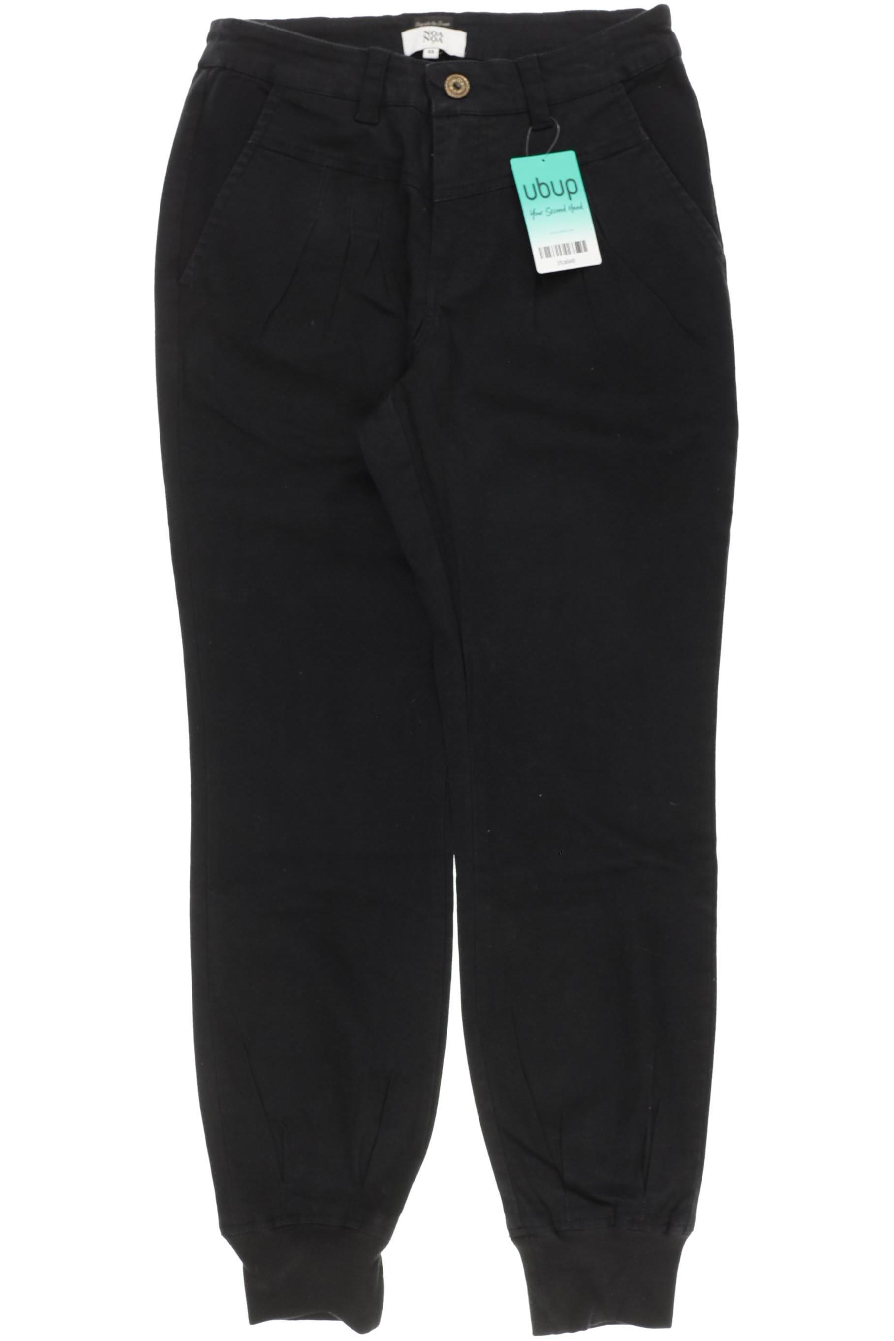 

Noa Noa Damen Stoffhose, schwarz, Gr.