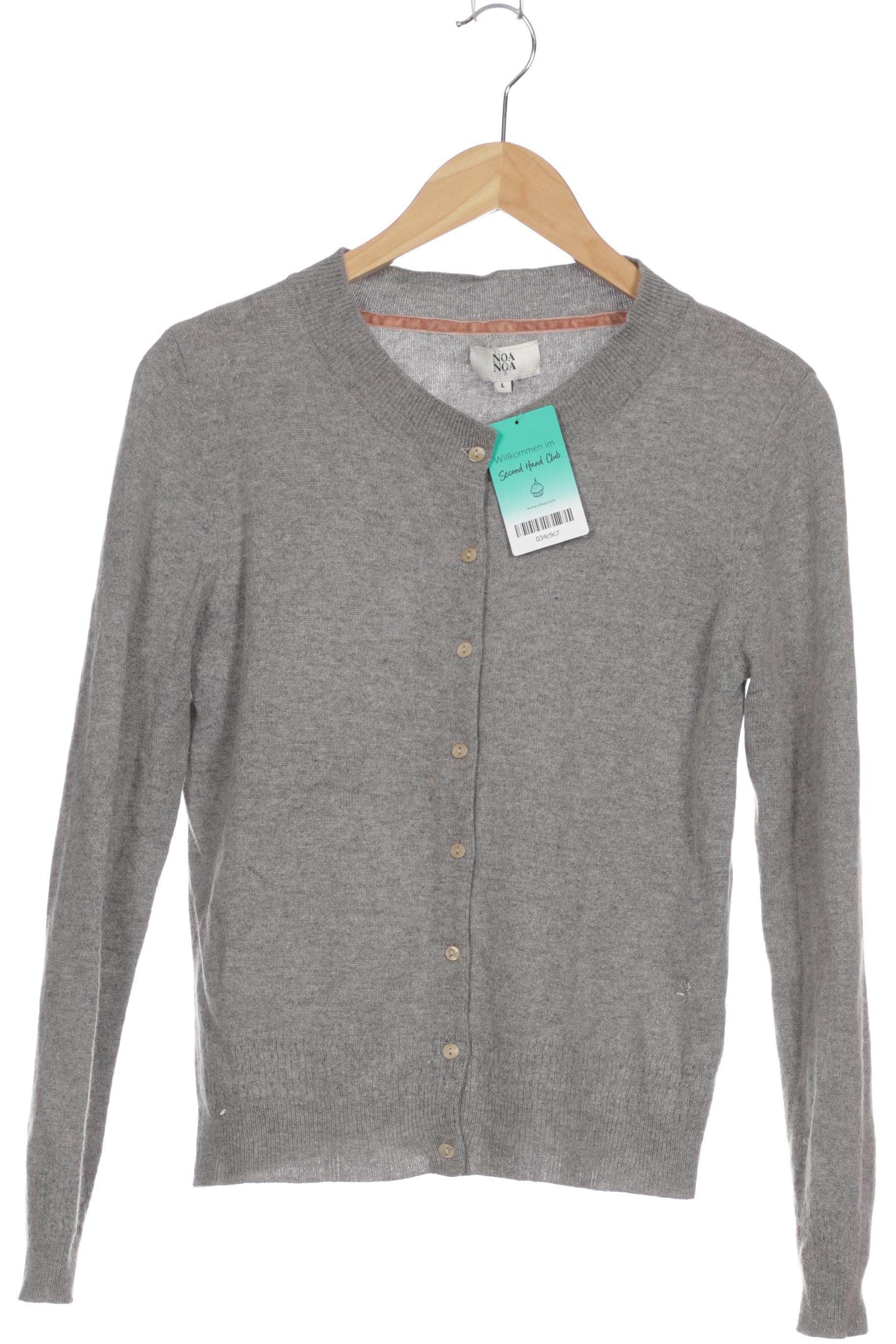 

Noa Noa Damen Strickjacke, grau, Gr.