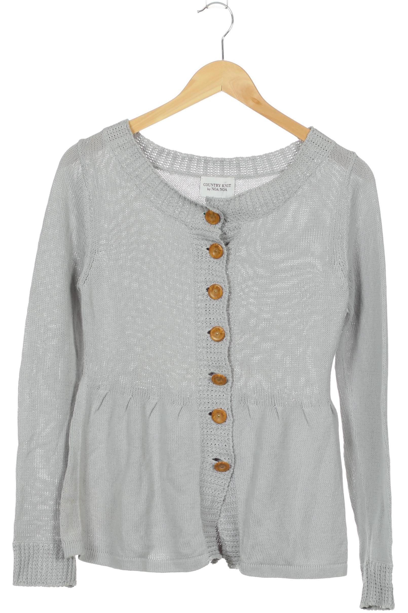 

Noa Noa Damen Strickjacke, grau, Gr.