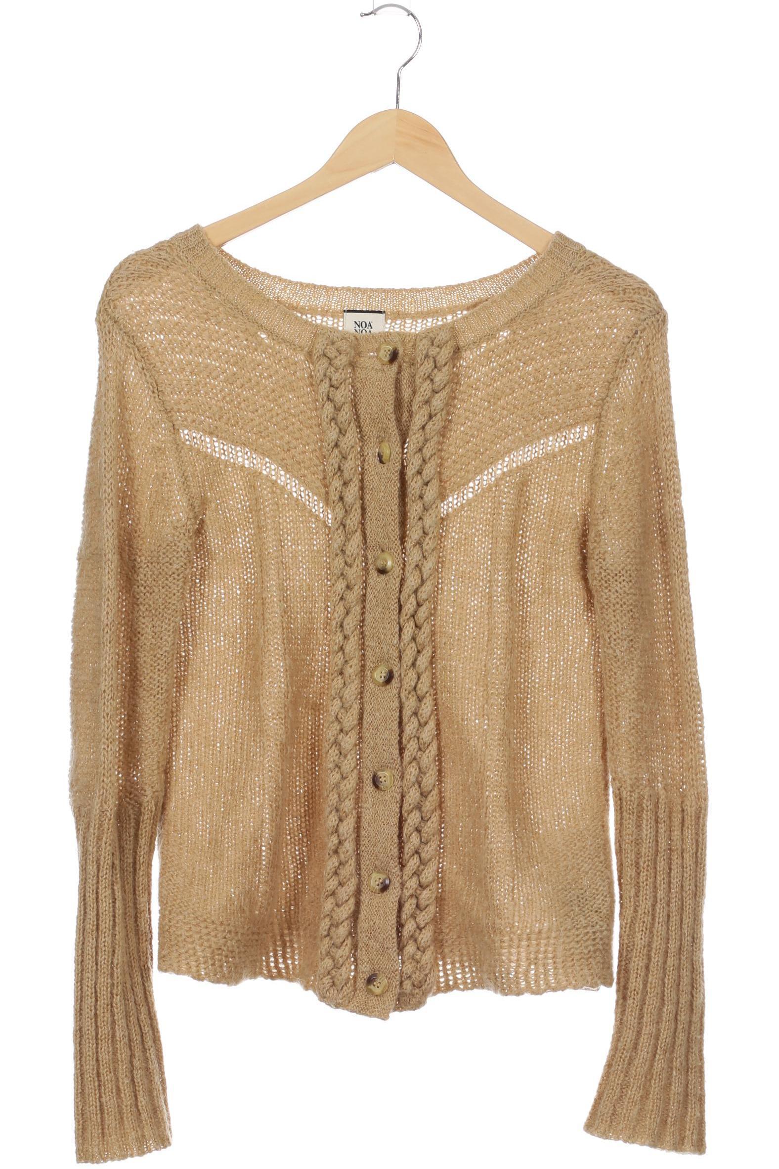 

Noa Noa Damen Strickjacke, beige, Gr.