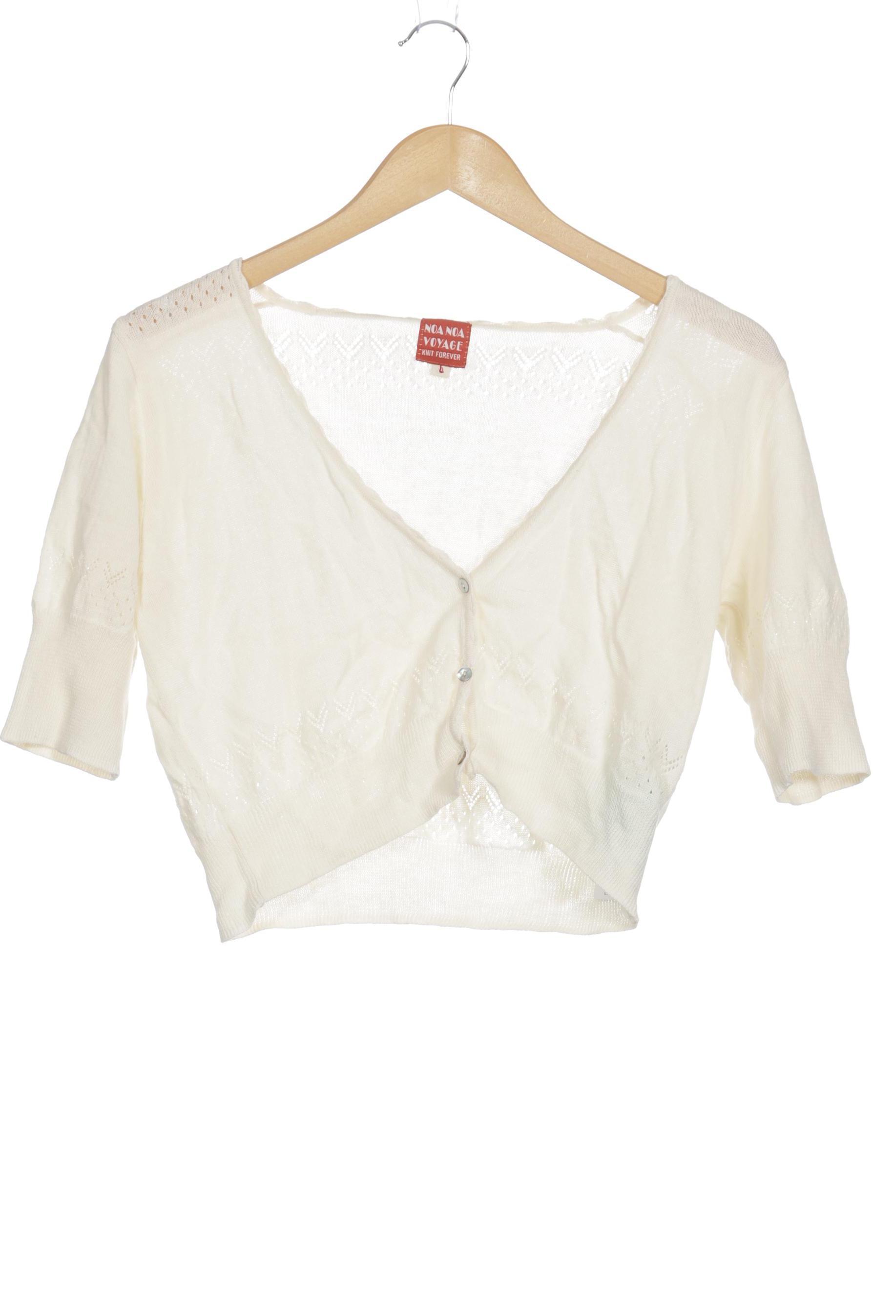 

Noa Noa Damen Strickjacke, beige, Gr.