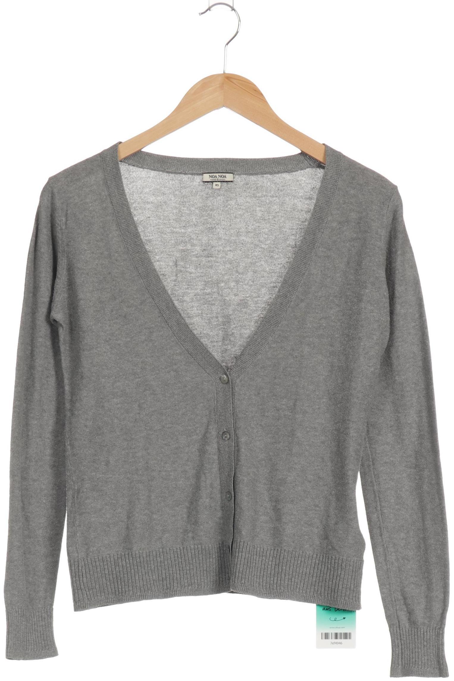 

Noa Noa Damen Strickjacke, grau, Gr.