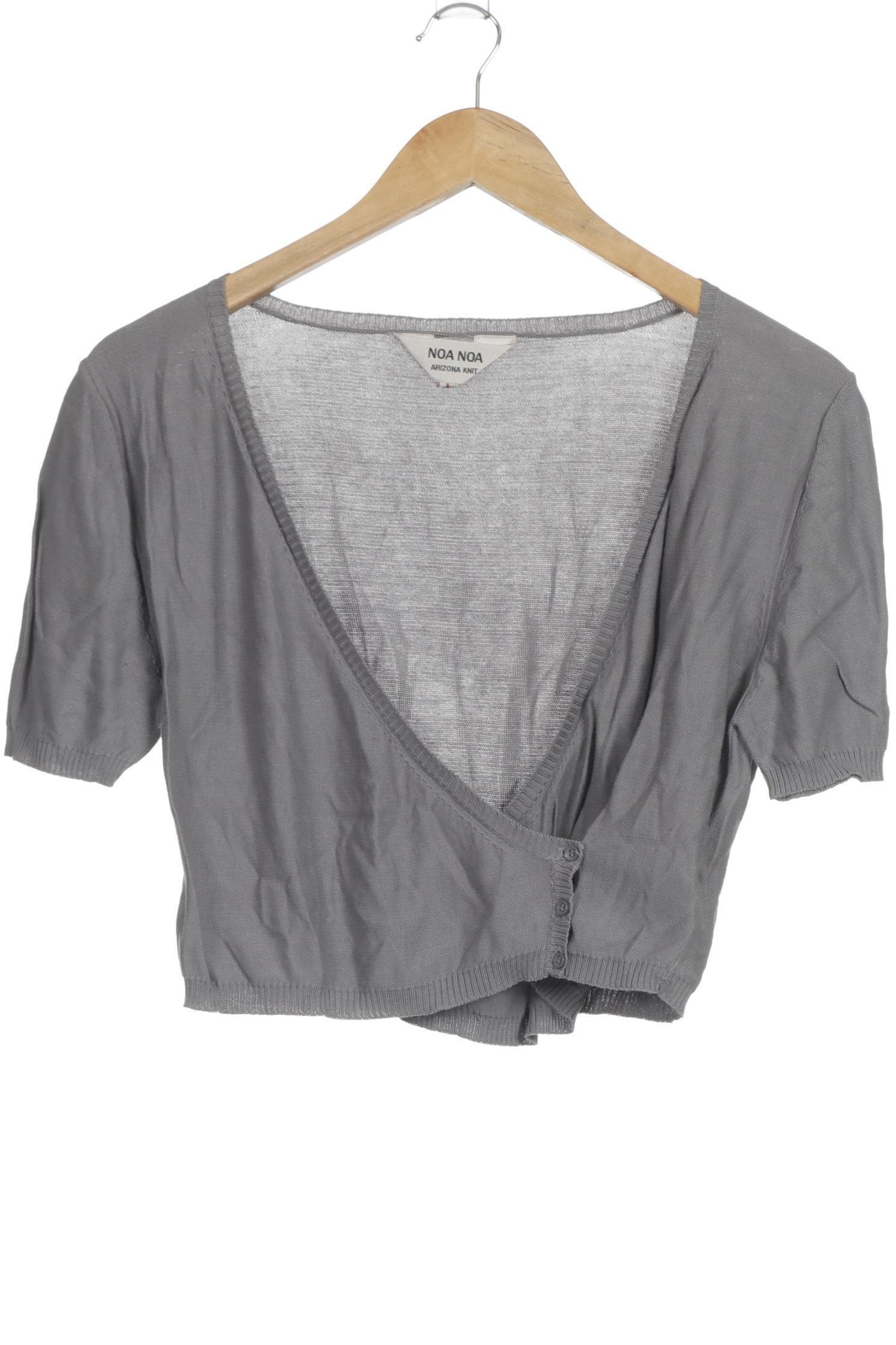 

Noa Noa Damen Strickjacke, grau, Gr.
