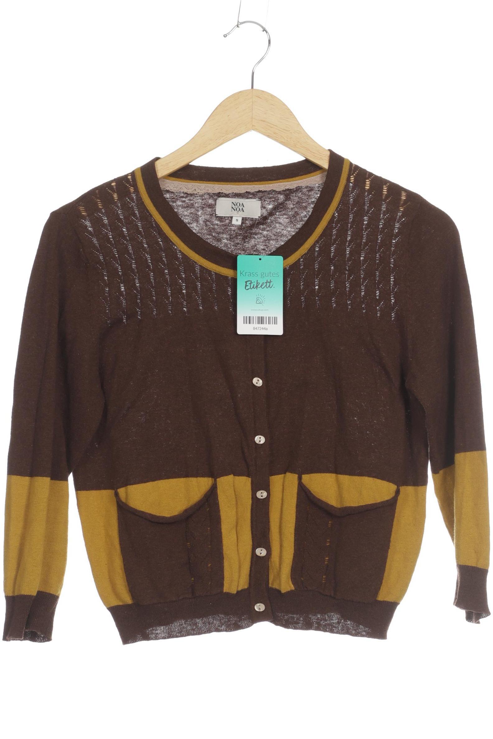 

Noa Noa Damen Strickjacke, braun, Gr.