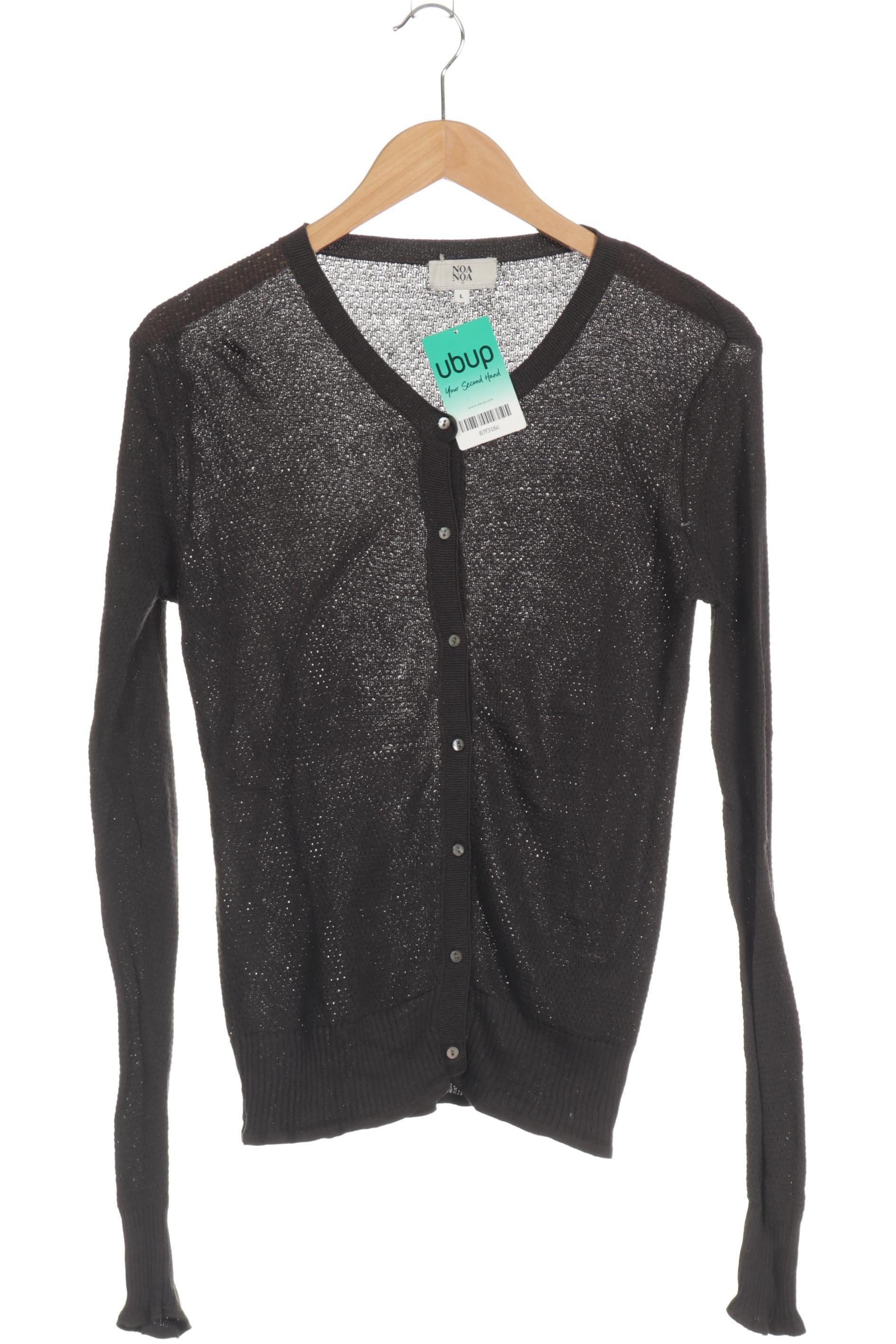 

Noa Noa Damen Strickjacke, schwarz, Gr.