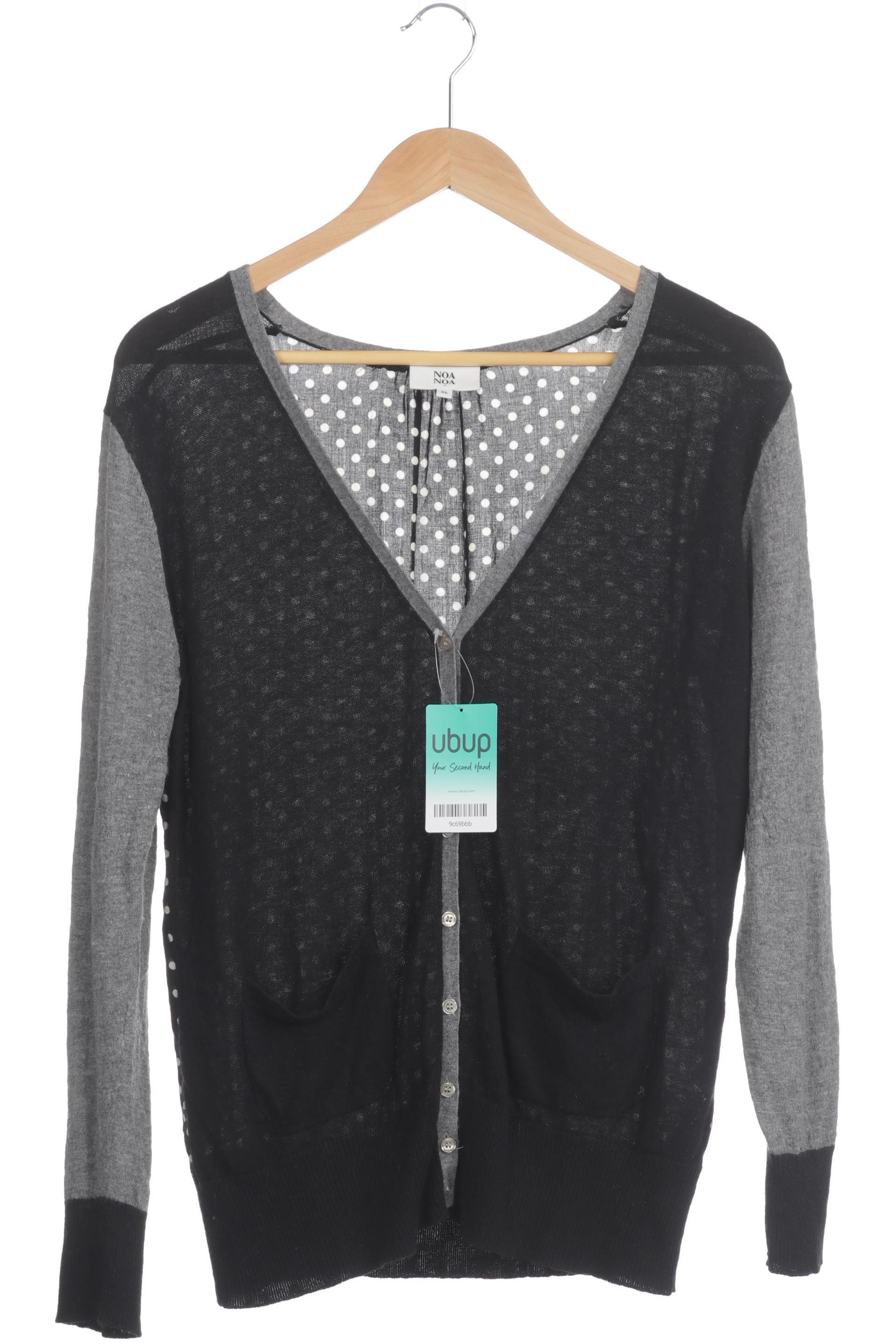 

Noa Noa Damen Strickjacke, schwarz, Gr.