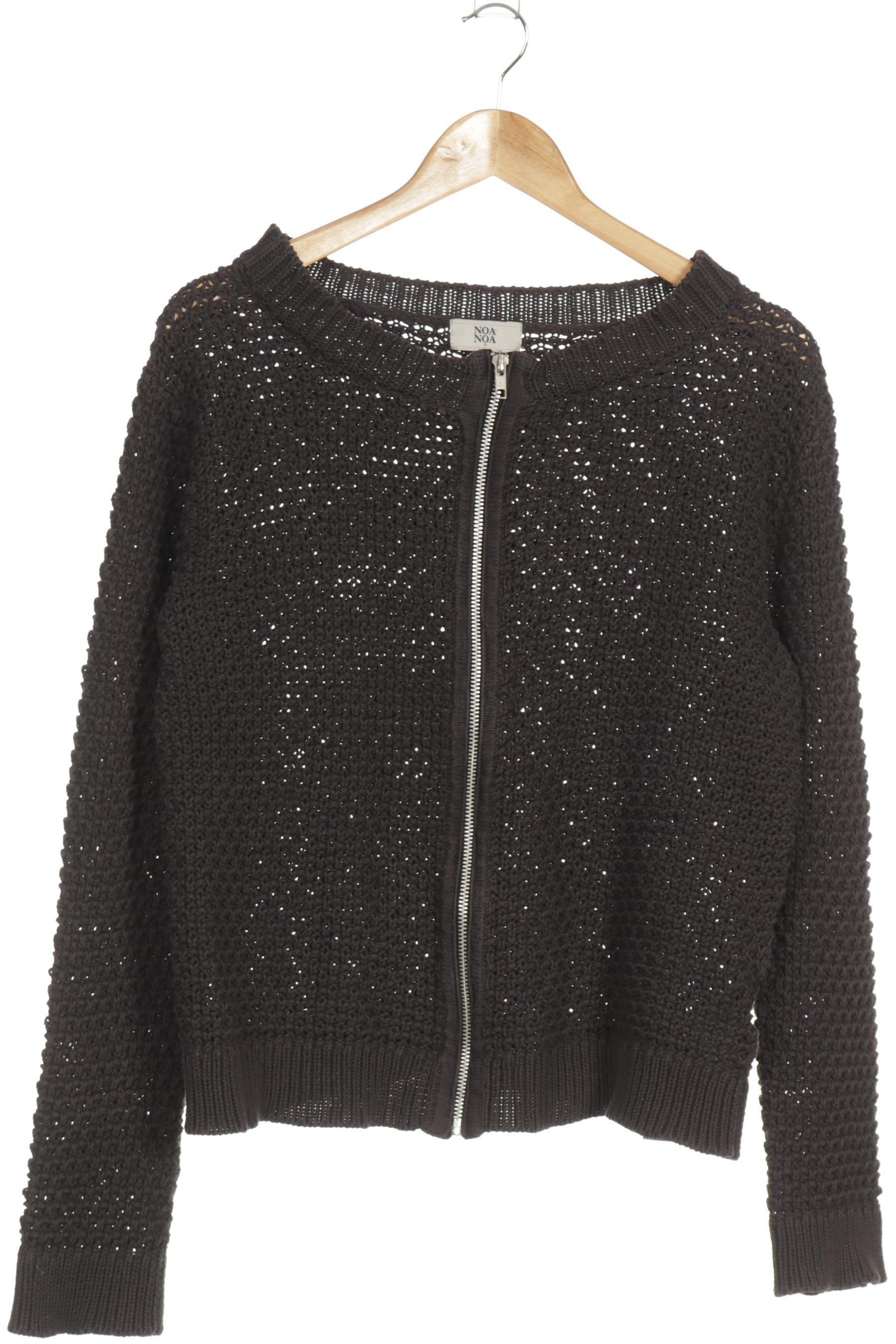 

Noa Noa Damen Strickjacke, schwarz, Gr.