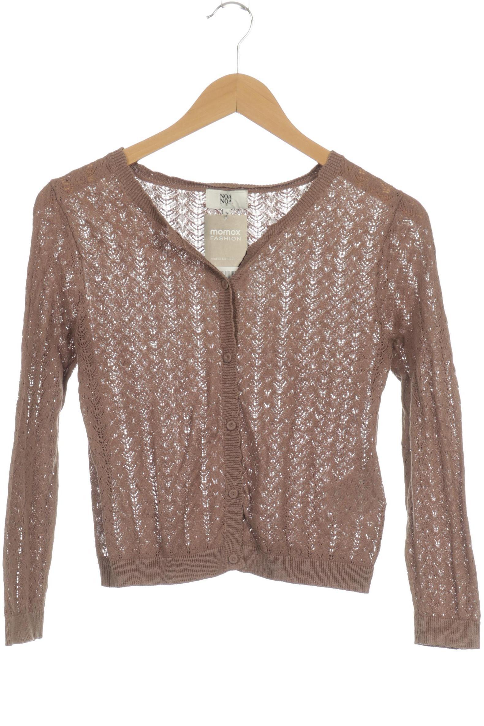 

Noa Noa Damen Strickjacke, braun, Gr.