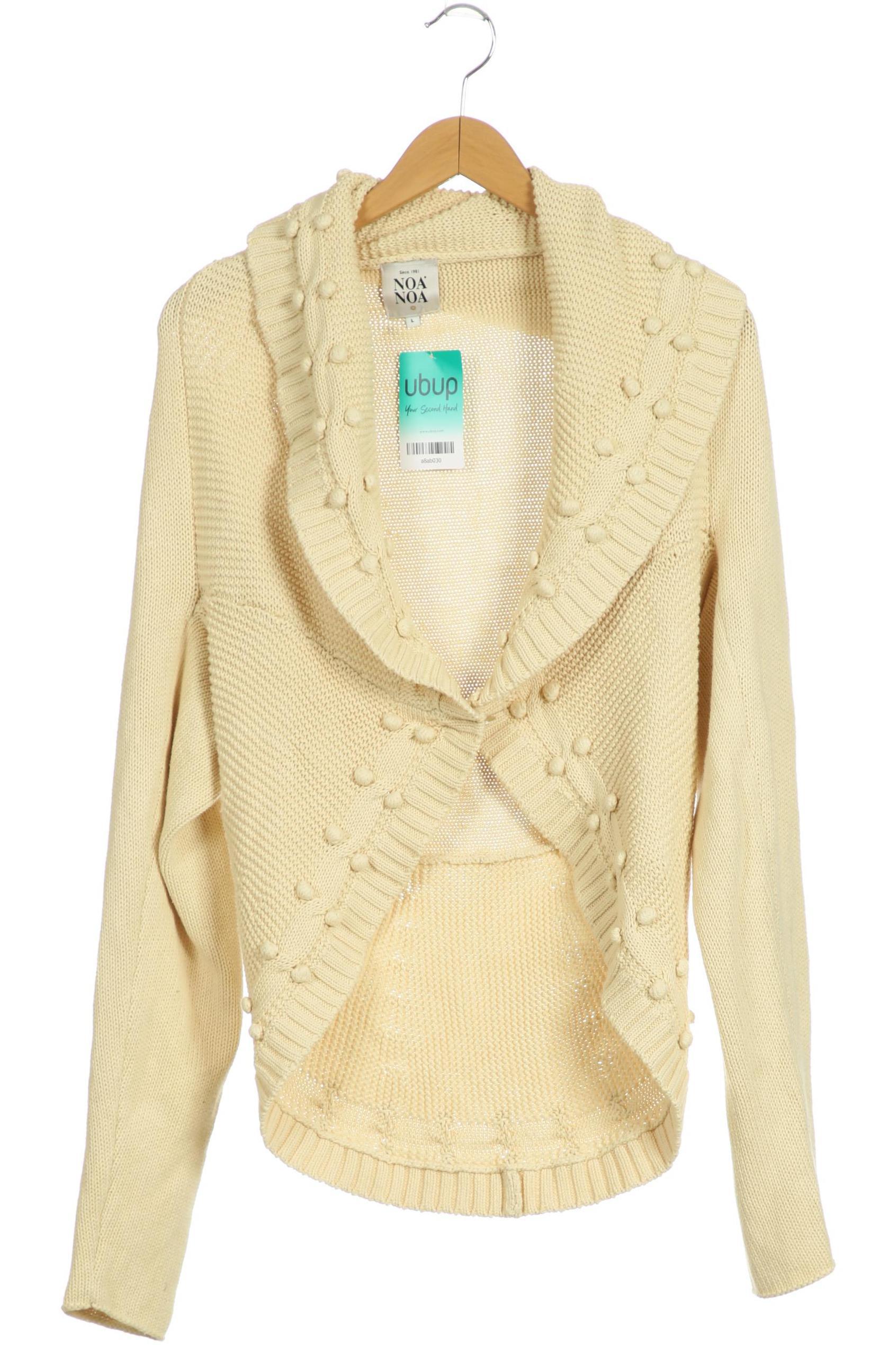 

Noa Noa Damen Strickjacke, beige, Gr.